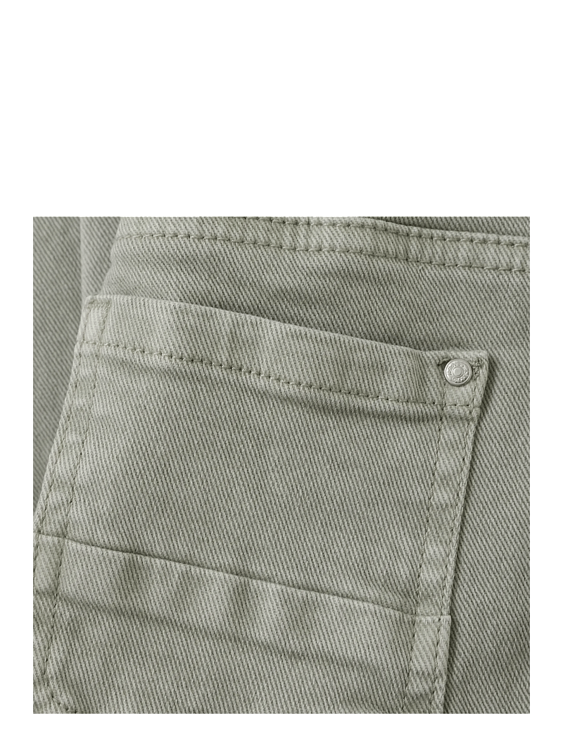 Daily 7 - Coloured Pants Straight Fit - bukser - green olive - 3