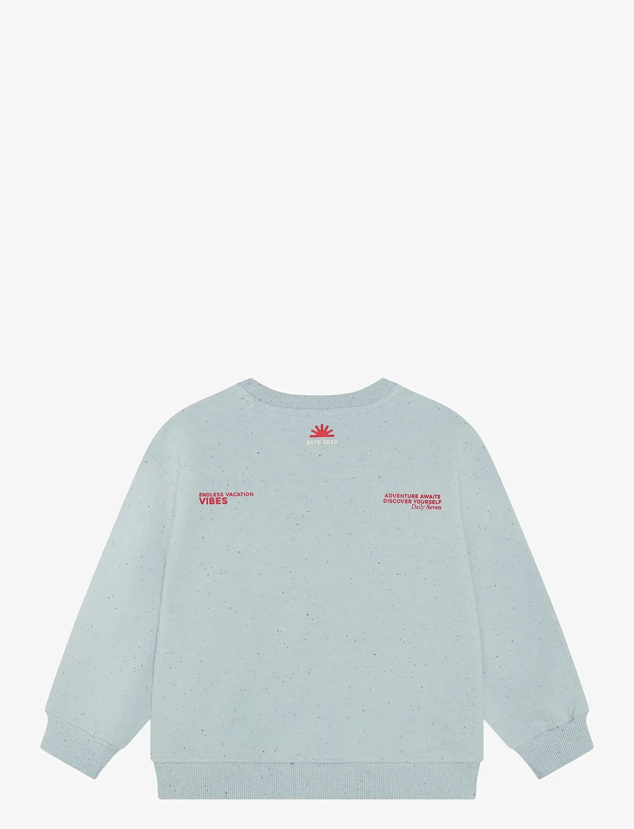 Daily 7 - Oversized Sweater Nappy - sweatshirts - celestial blue - 1