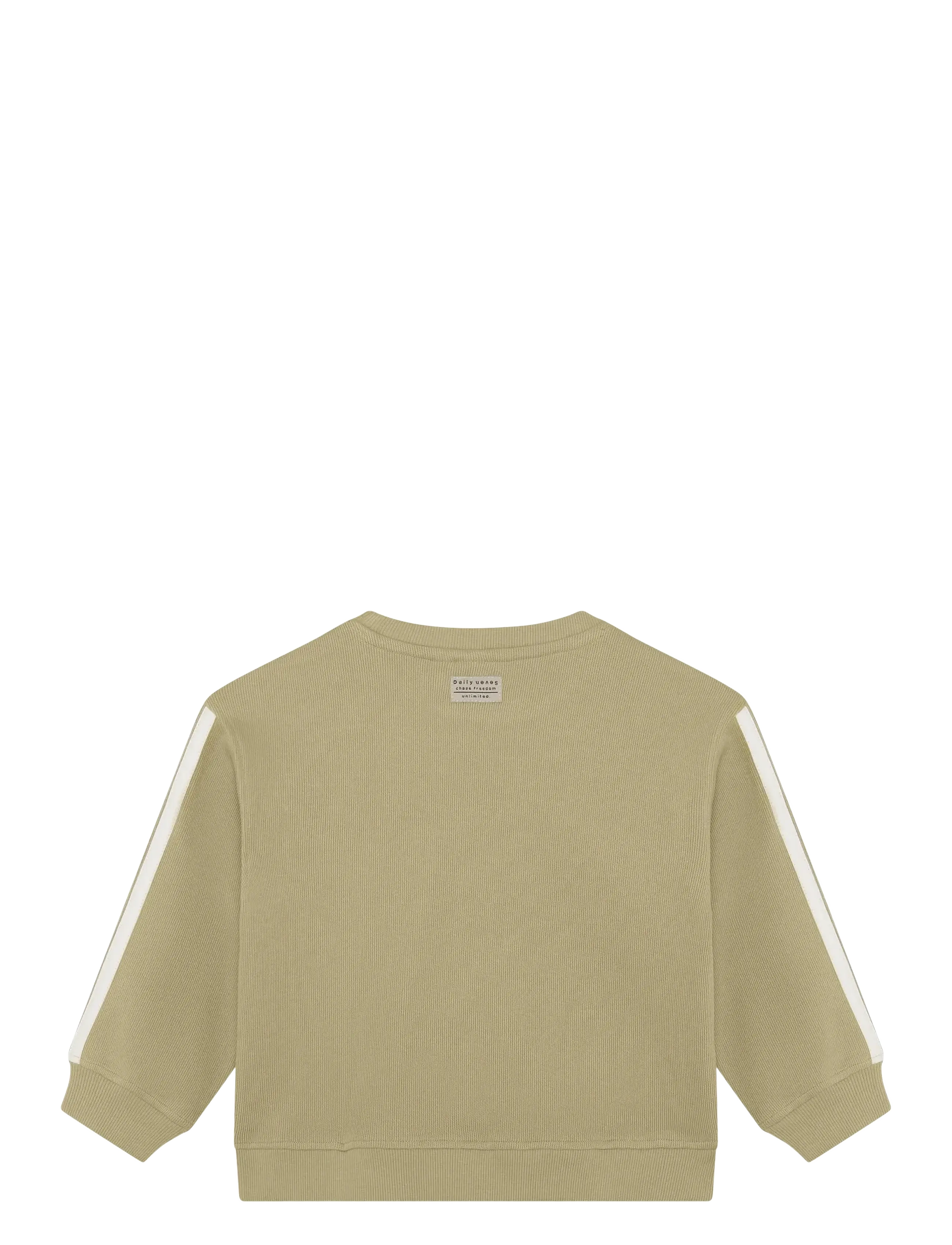 Daily 7 - Oversized Sweater Tape - sporta džemperi - pale olive green - 2
