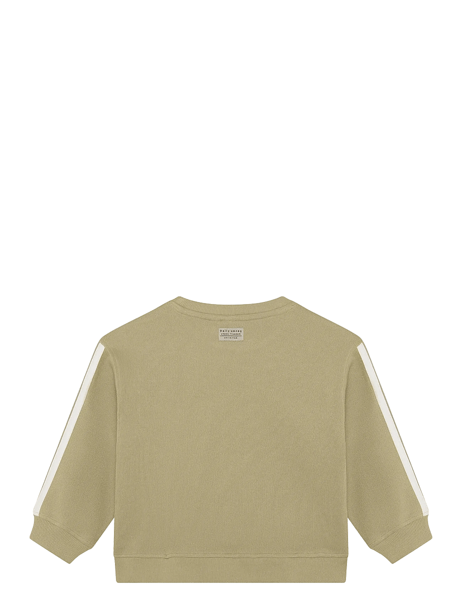 Daily 7 - Oversized Sweater Tape - sporta džemperi - pale olive green - 2