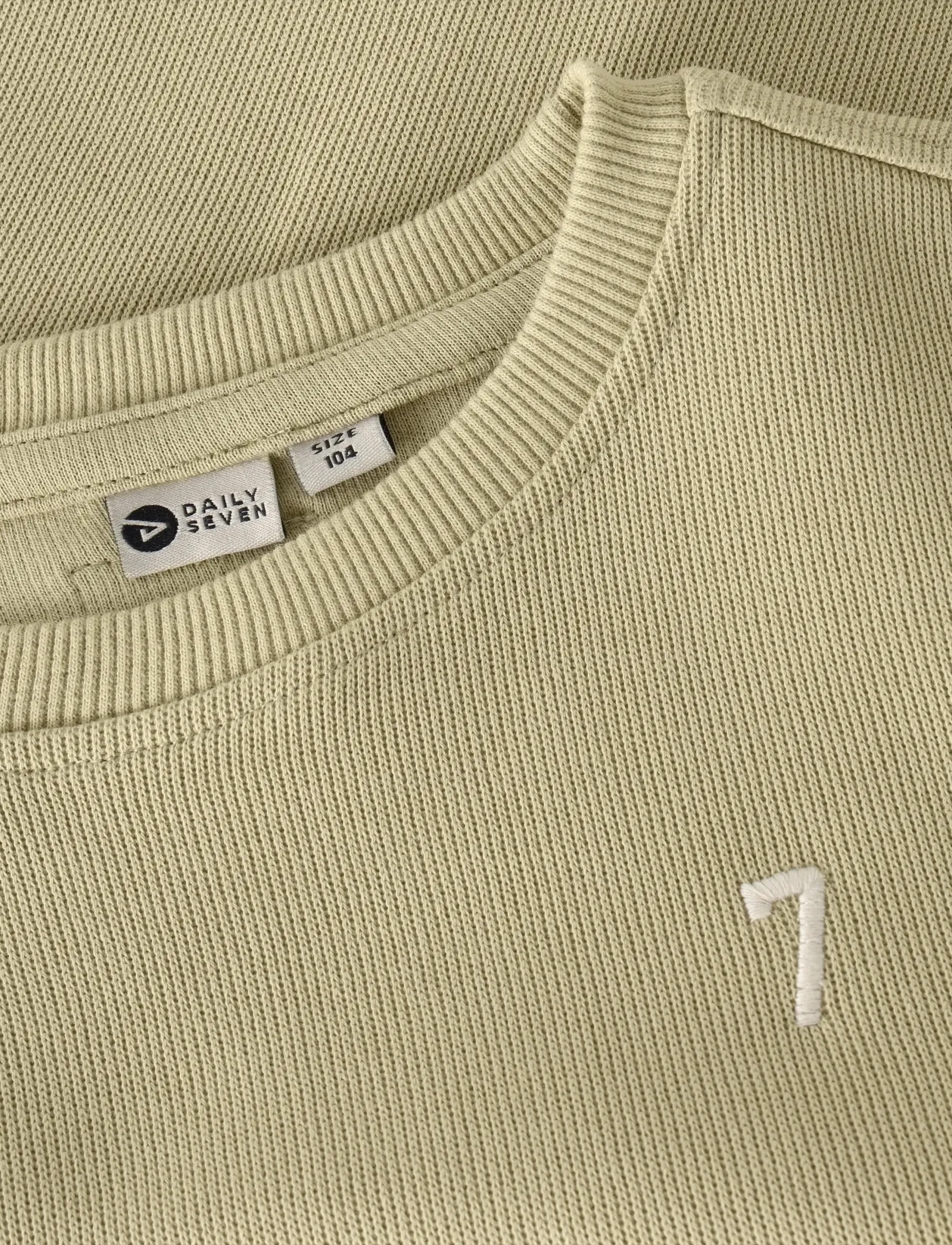 Daily 7 - Oversized Sweater Tape - sporta džemperi - pale olive green - 4