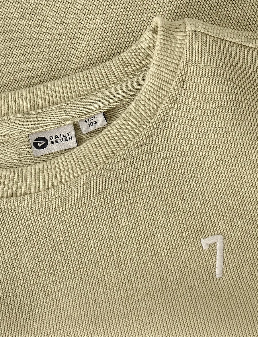 Daily 7 - Oversized Sweater Tape - sporta džemperi - pale olive green - 4