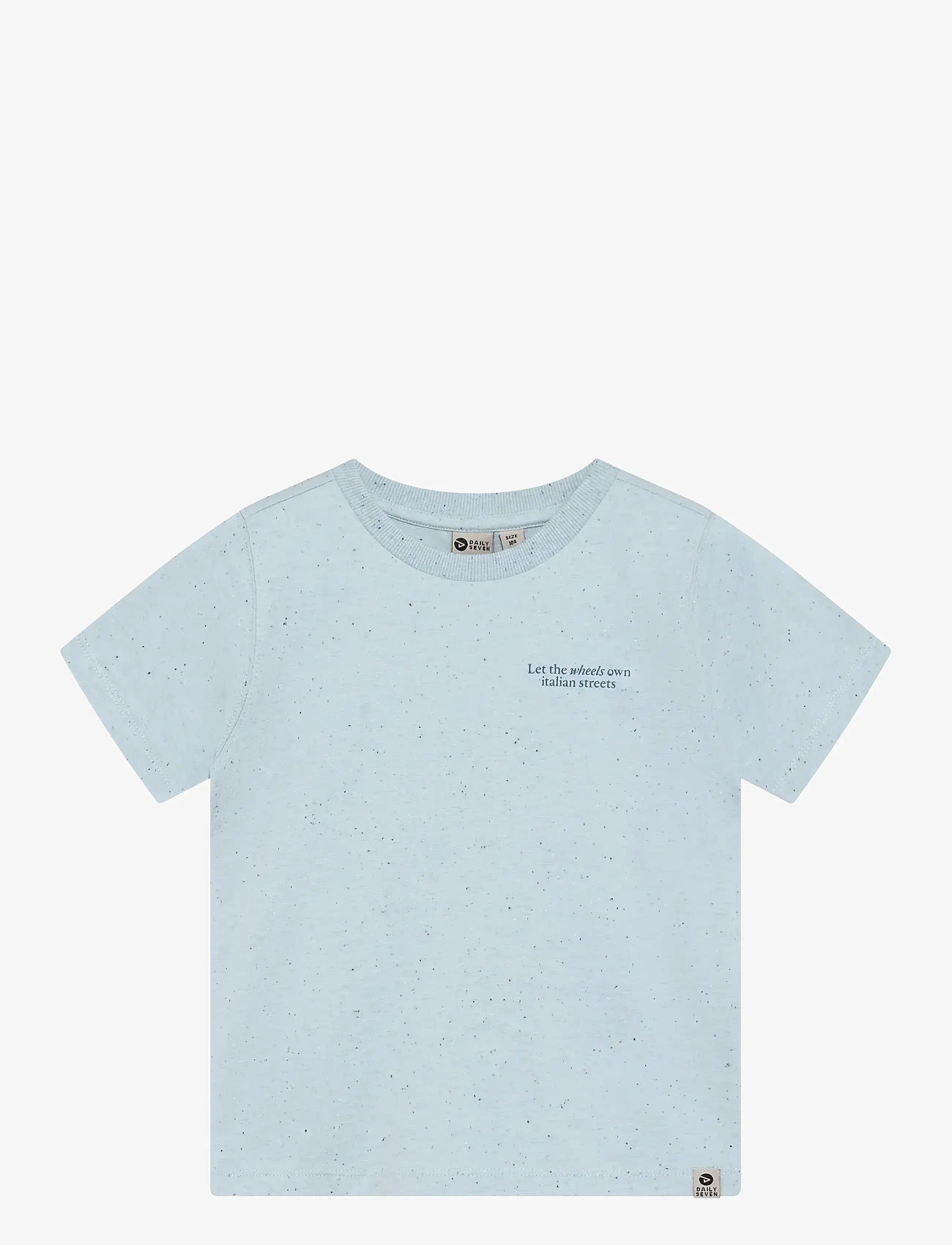 Daily 7 - T-shirt Nappy Backprint - kurzärmelige - celestial blue - 1