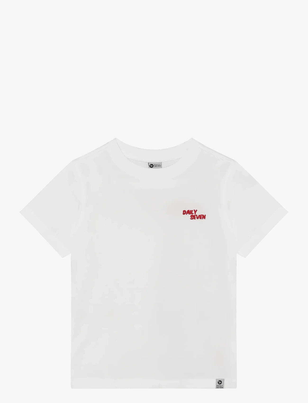 Daily 7 - Oversized T-shirt Backprint - kurzärmelige - egret - 1