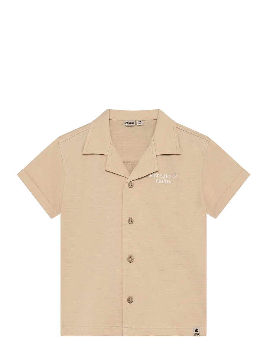 Daily 7 - T-shirt Fancy Polo - kortärmade skjortor - latte sand - 1
