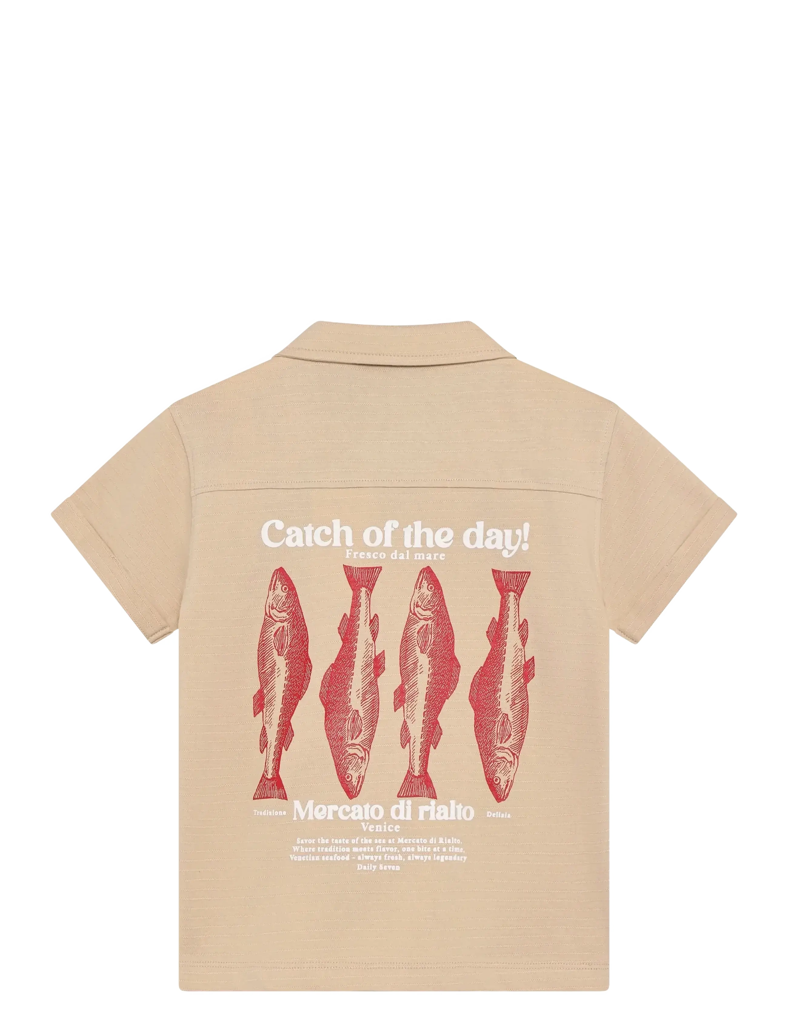Daily 7 - T-shirt Fancy Polo - kortærmede skjorter - latte sand - 2