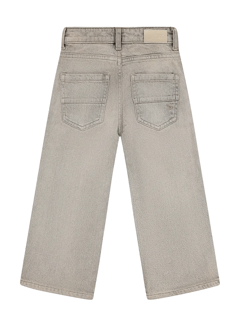Daily 7 - Denim Wide Fit - hosen mit weitem bein - used grey denim - 2