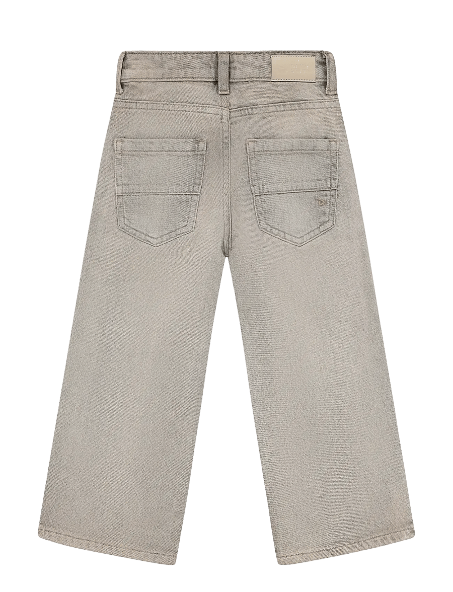 Daily 7 - Denim Wide Fit - hosen mit weitem bein - used grey denim - 2