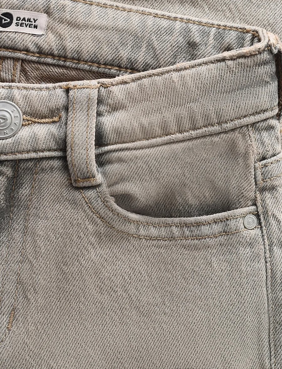 Daily 7 - Denim Wide Fit - wide leg jeans - used grey denim - 3