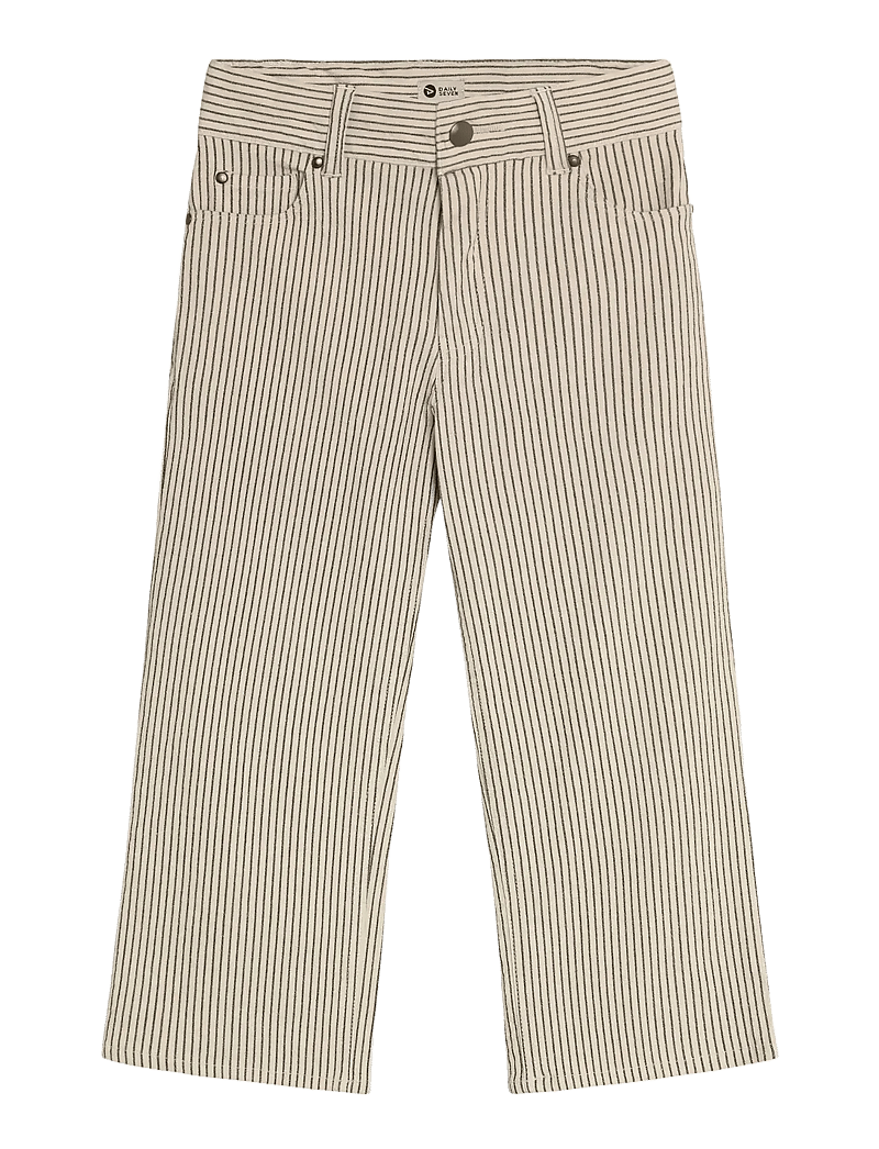 Daily 7 - Straight Fit Small Stripe - einkaufen nach alter von - egret - 1