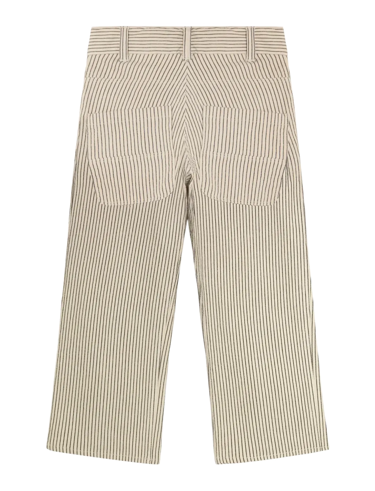 Daily 7 - Straight Fit Small Stripe - trousers - egret - 2