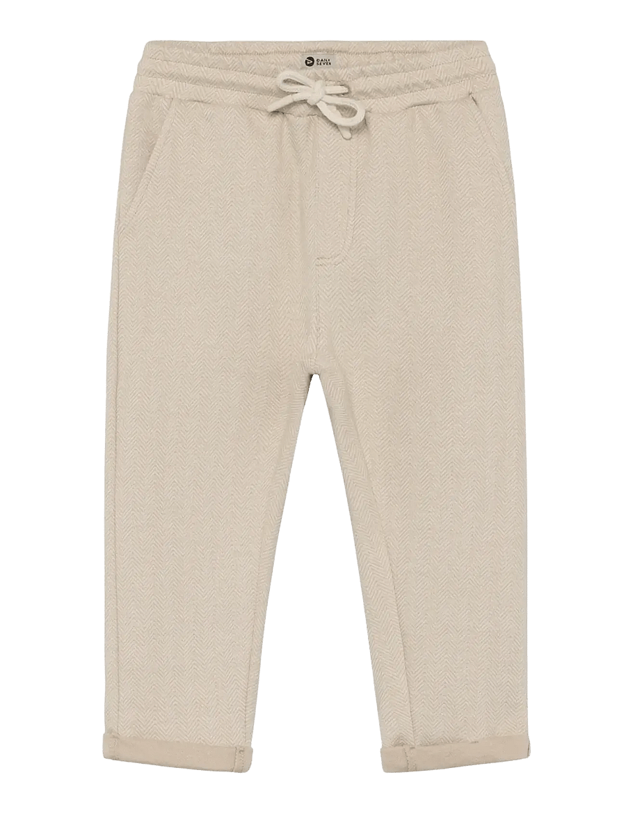 Daily 7 - Herringbone Pants - dressipüksid - latte sand - 0