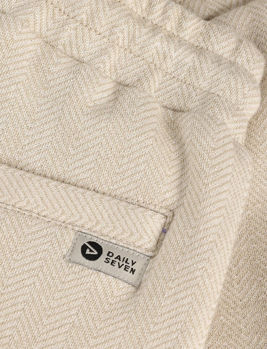 Daily 7 - Herringbone Pants - dressipüksid - latte sand - 2
