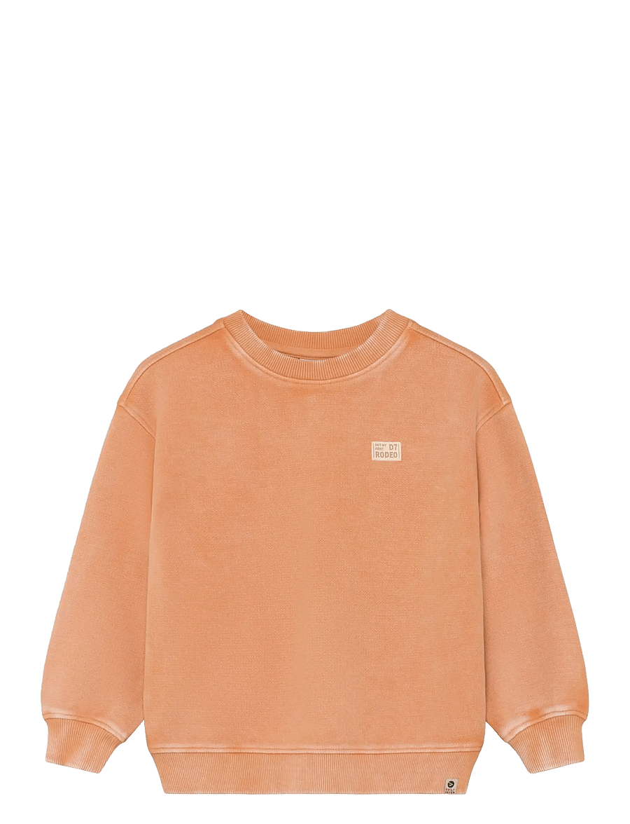 Daily 7 - Oversized Sweater Backprint - dressipluusid - sandstone - 0