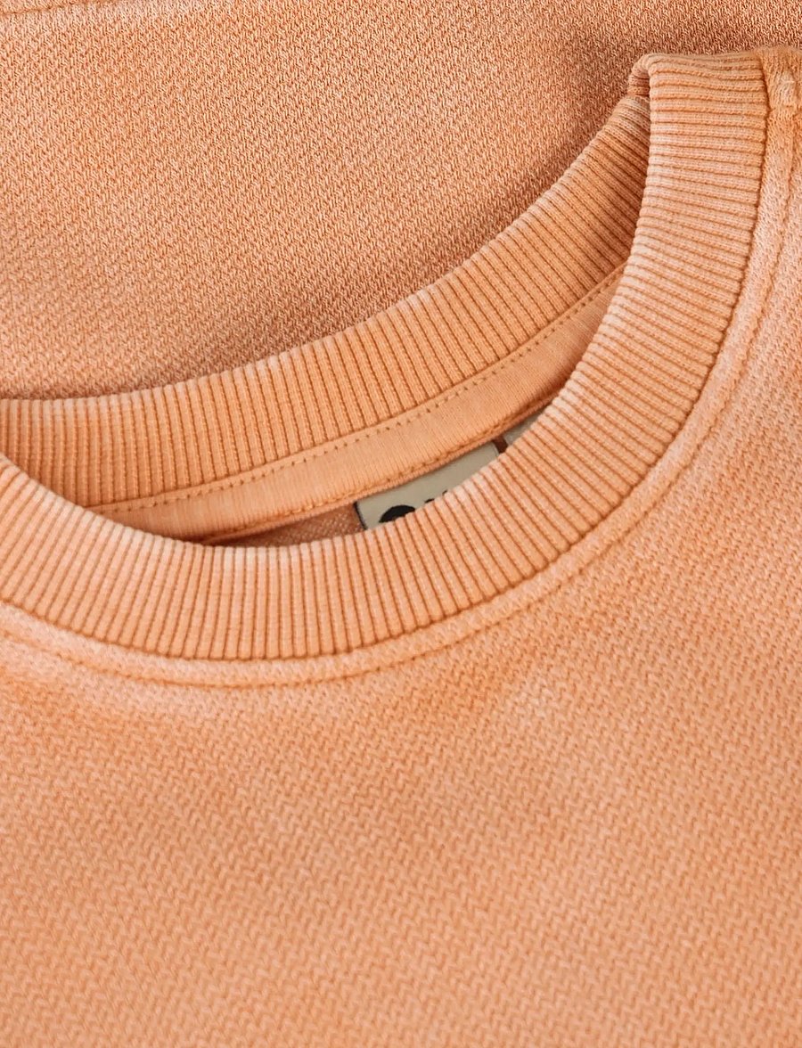 Daily 7 - Oversized Sweater Backprint - dressipluusid - sandstone - 2