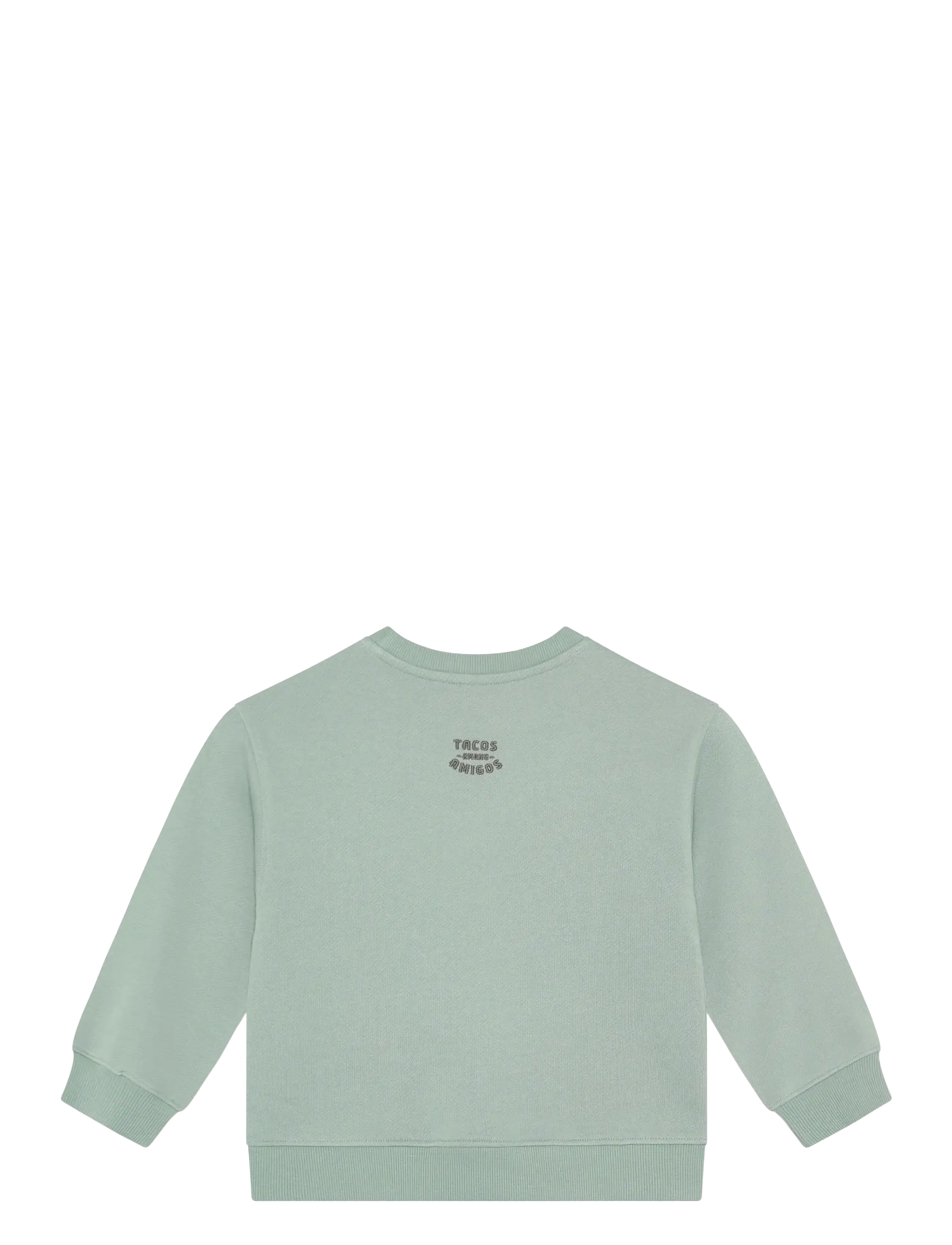 Daily 7 - Oversized Sweater Print - dressipluusid - green milieu - 2