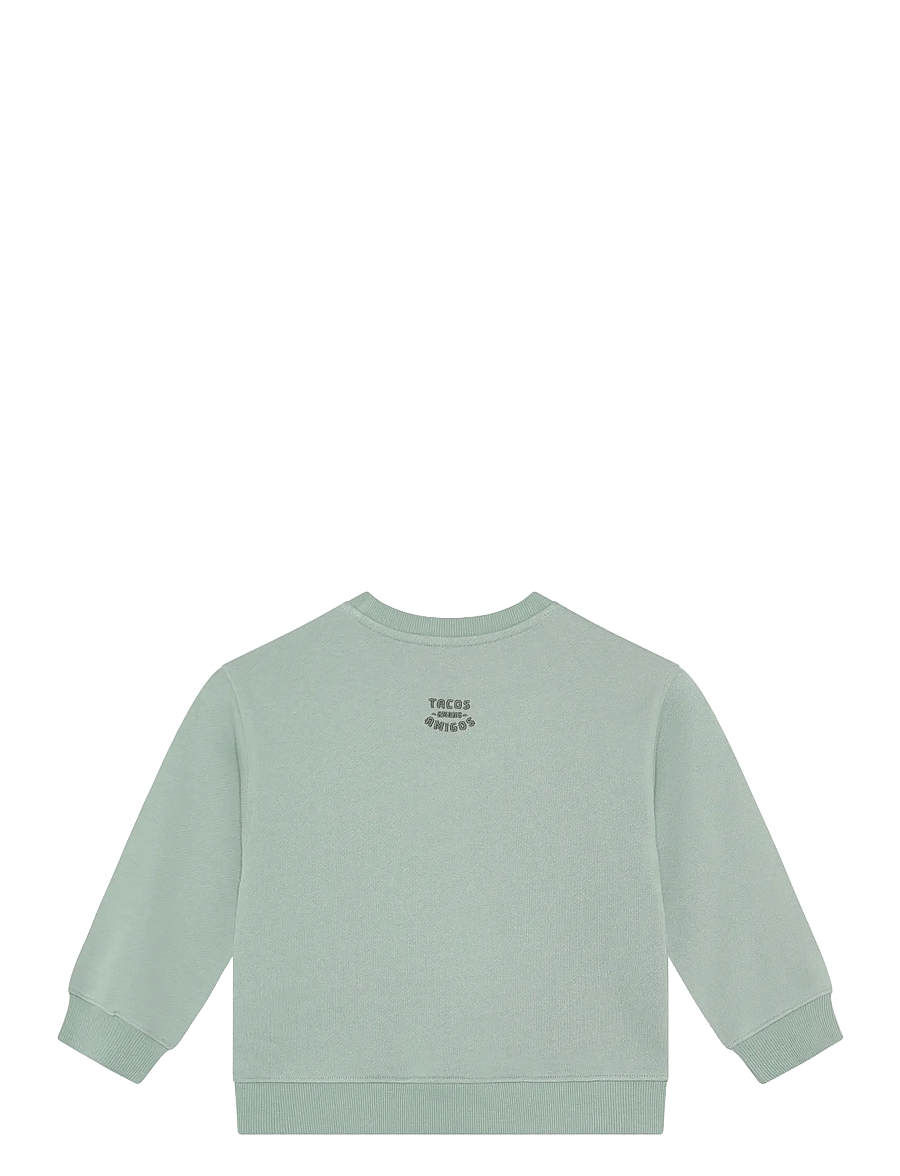 Daily 7 - Oversized Sweater Print - sweatshirts - green milieu - 2