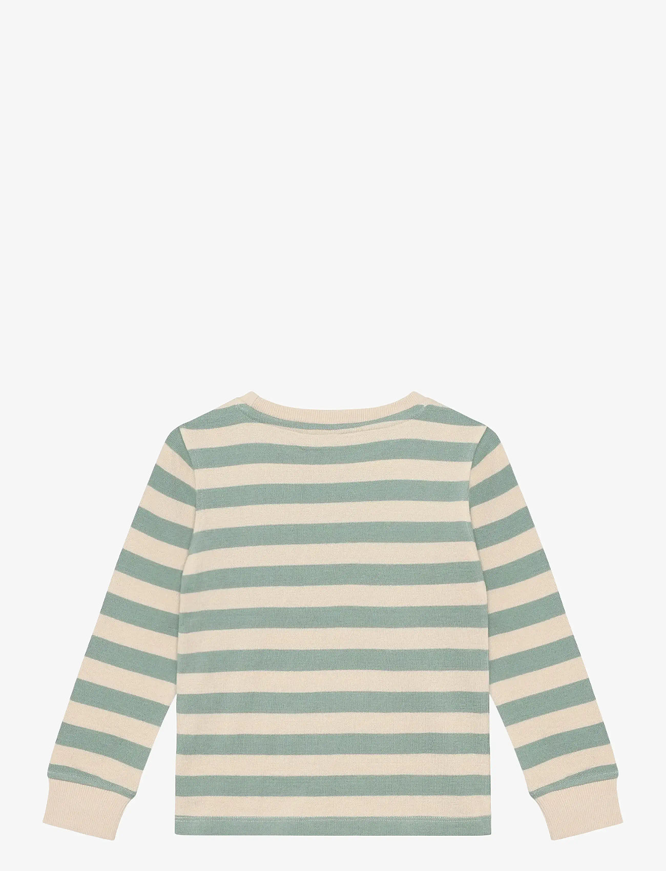 Daily 7 - T-shirt Longsleeve Stripe - long-sleeved t-shirts - green milieu - 2