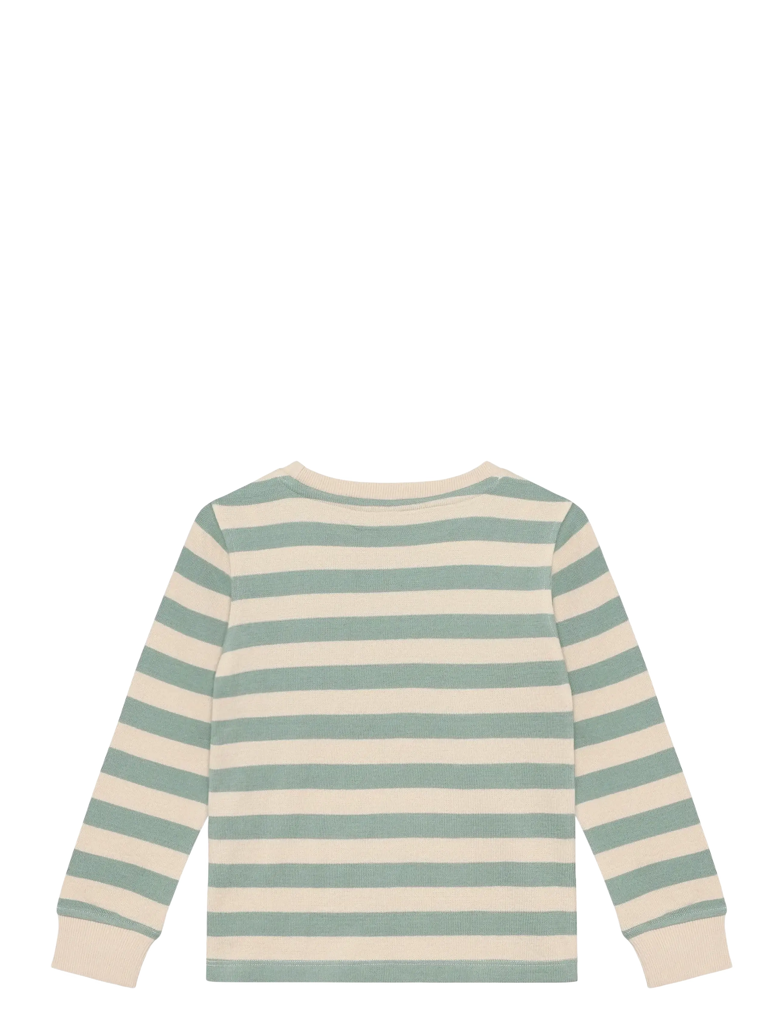 Daily 7 - T-shirt Longsleeve Stripe - långärmade t-shirts - green milieu - 2