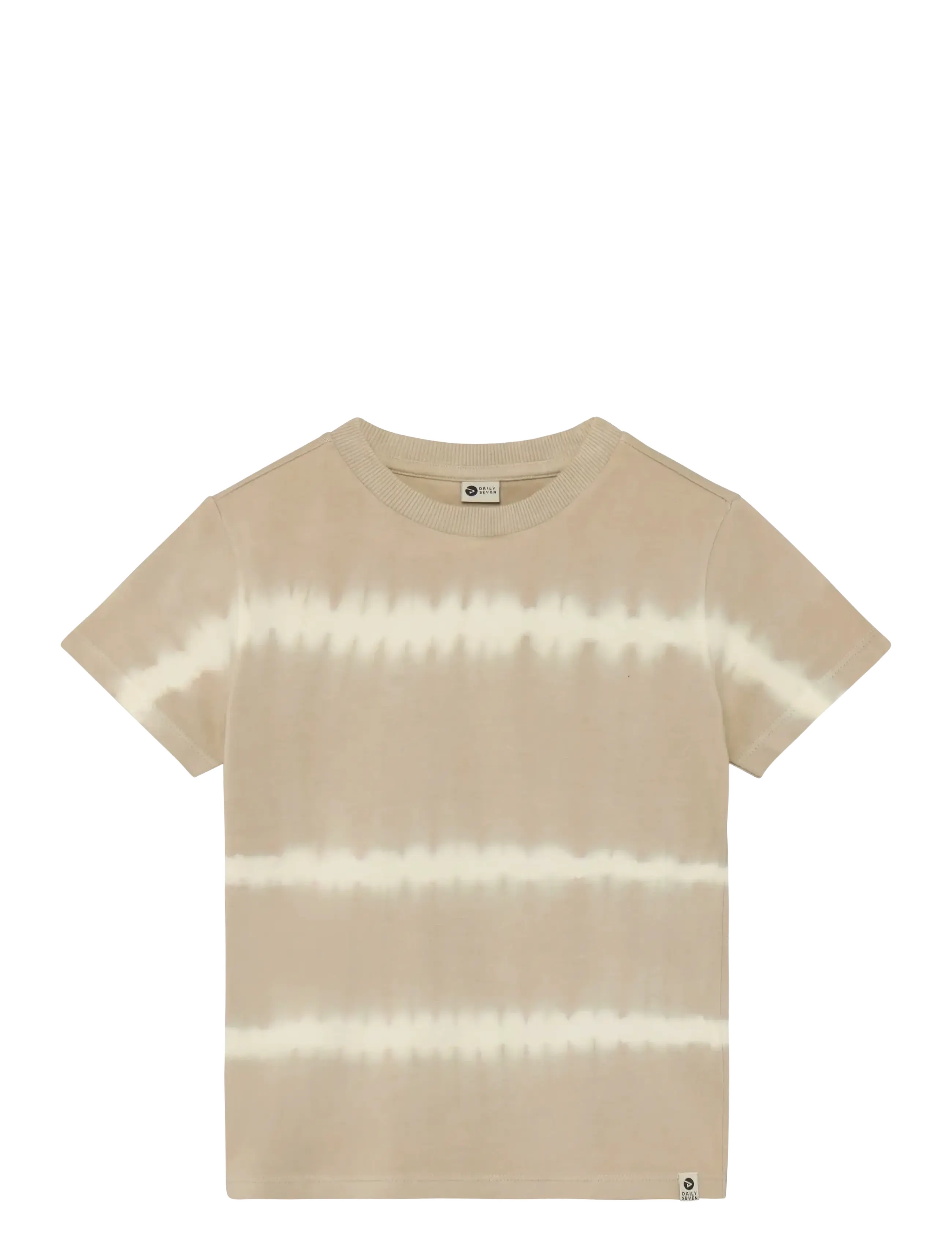 DAILY 7 T-Shirt Tie Dye Beige - 134 - Kinder