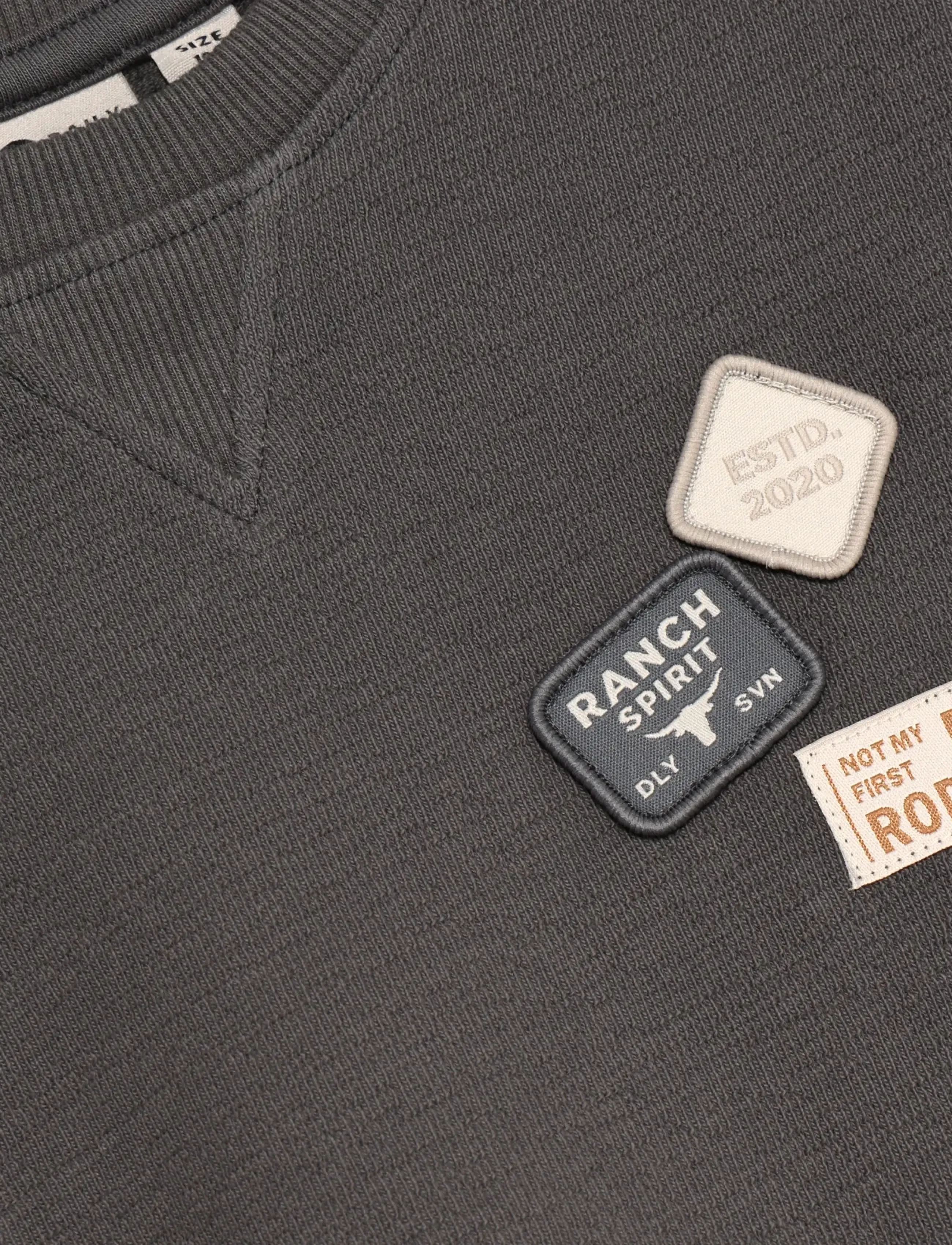 Daily 7 - T-shirt Basic Badge - lühikeste varrukatega t-särgid - thunderstorm - 4
