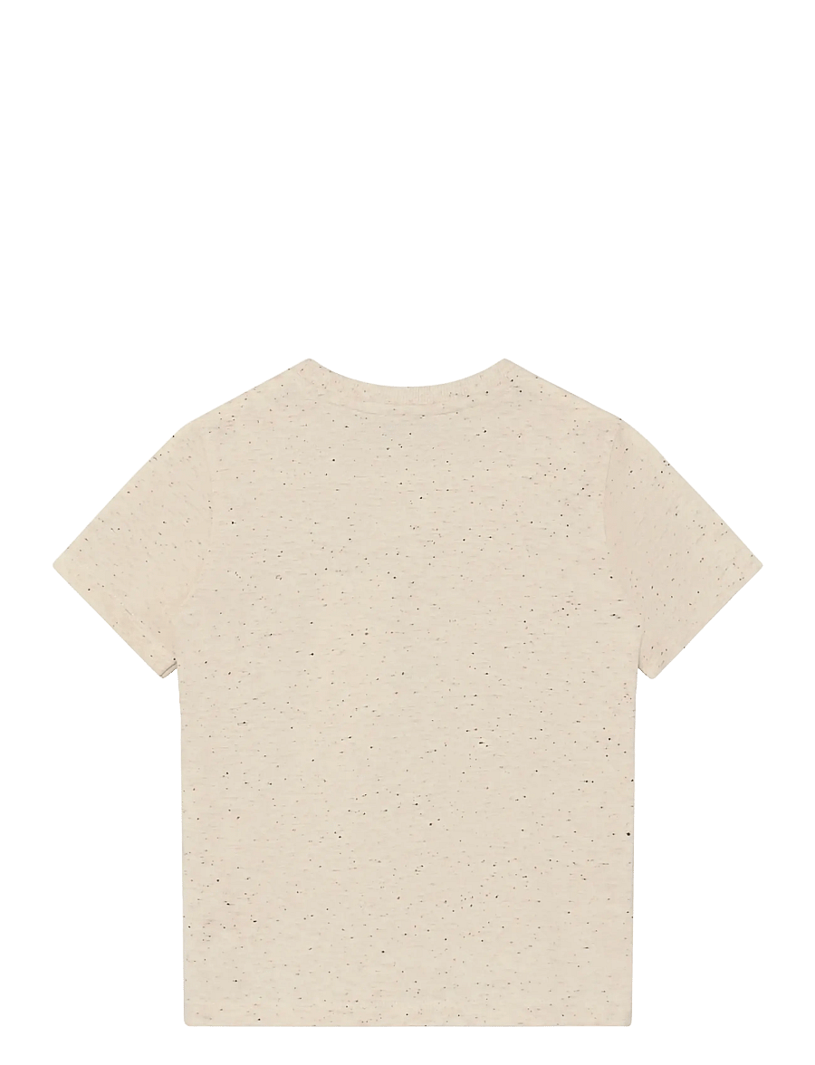 Daily 7 - T-shirt Nappy Print - short-sleeved t-shirts - sandshell - 2