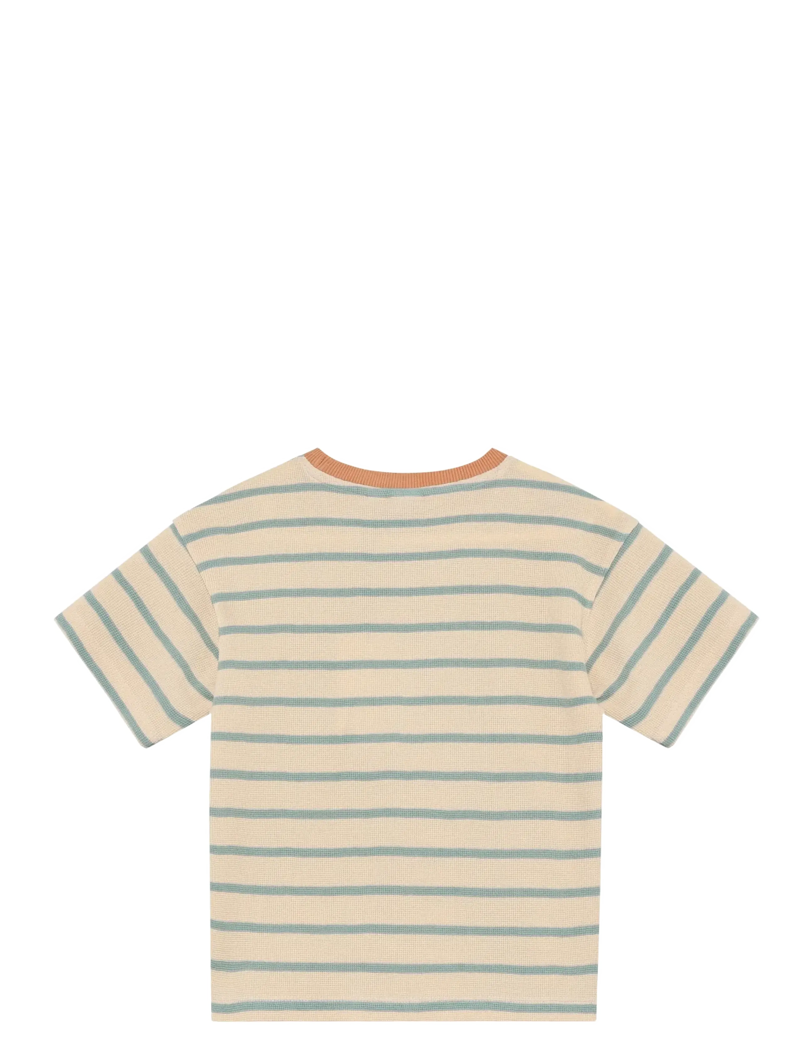 Daily 7 - Oversized T-shirt Stripe - sandshell - 2