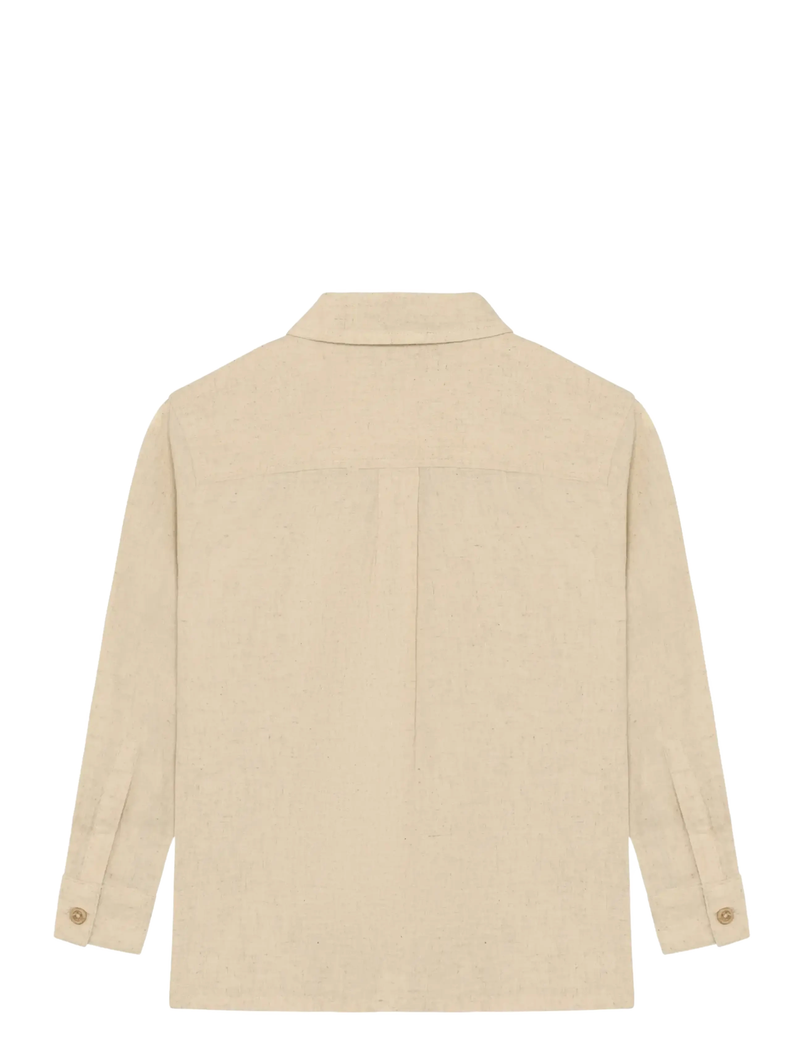 Daily 7 - Shirt Longsleeve Linen - sandshell - 1
