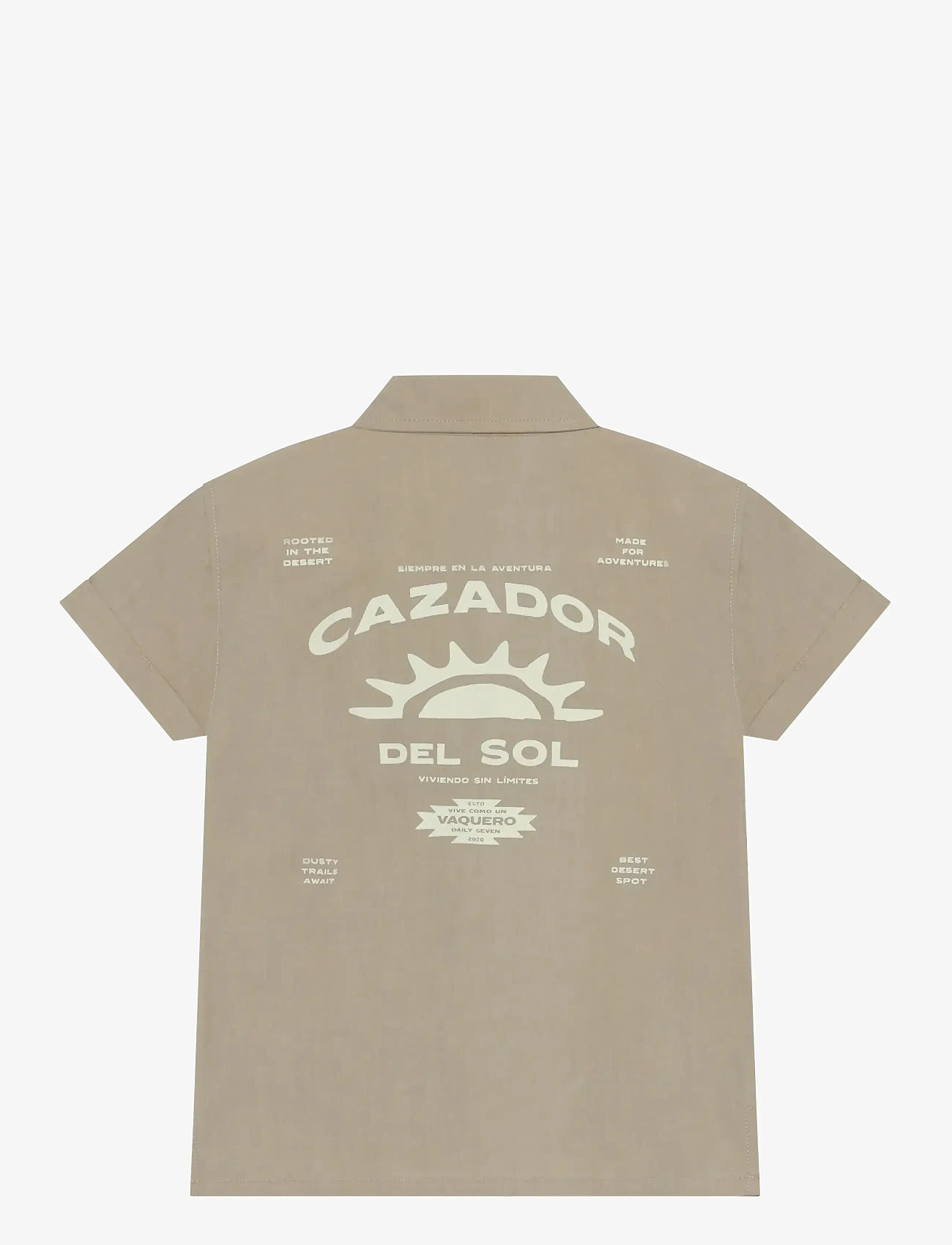 Daily 7 - Shirt Backprint - kortærmede skjorter - tuffet - 2