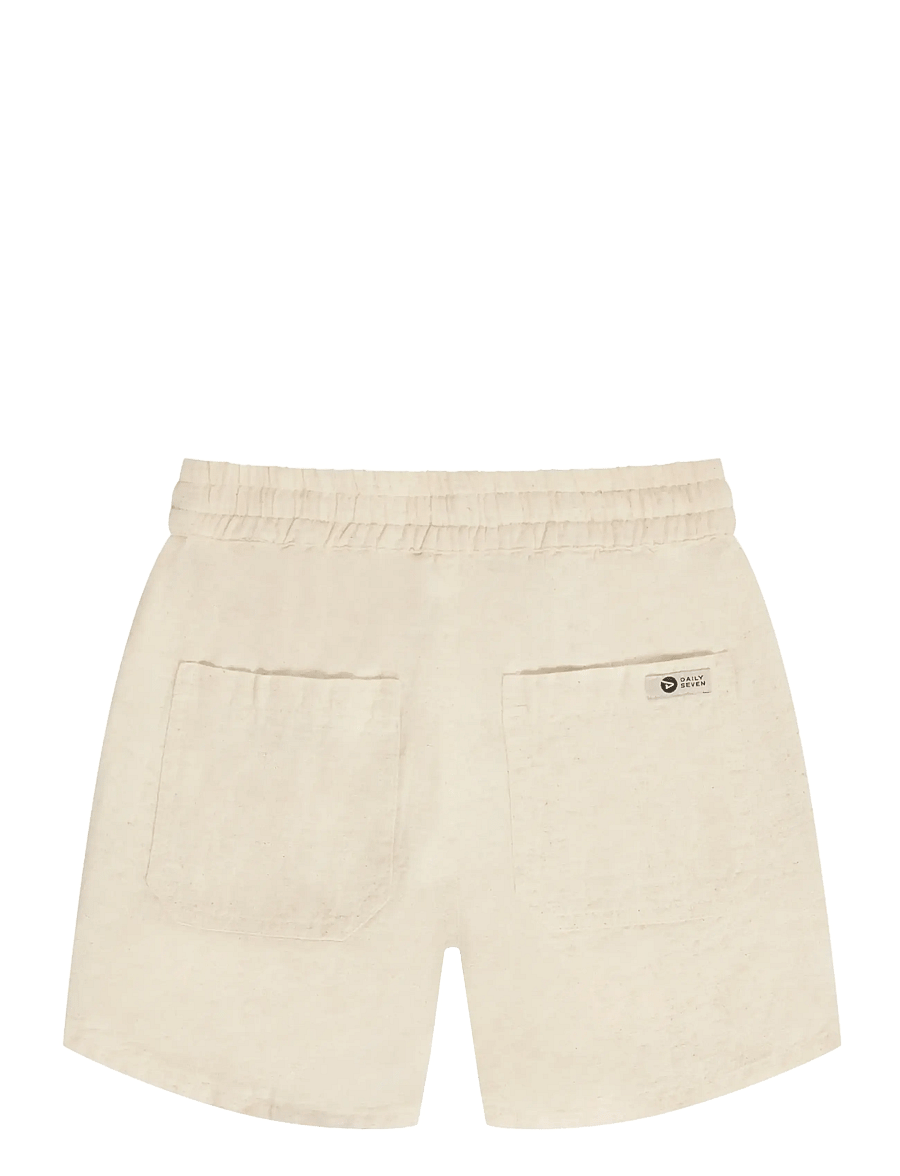 Daily 7 - Linen Short - casual shorts - sandshell - 2