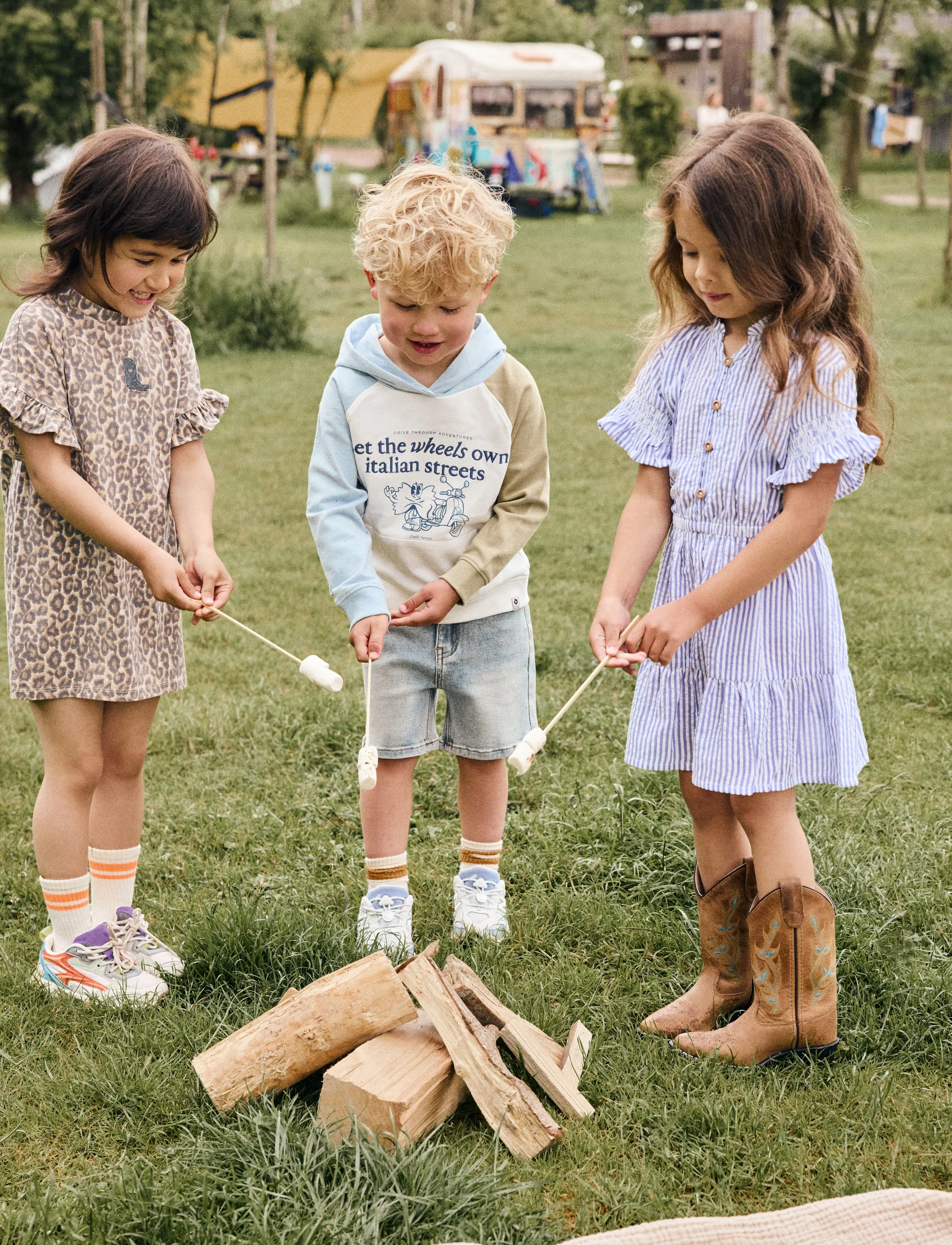 Daily 7 Denim Shorts - Jeansshorts - USED MEDIUM DENIM / blue