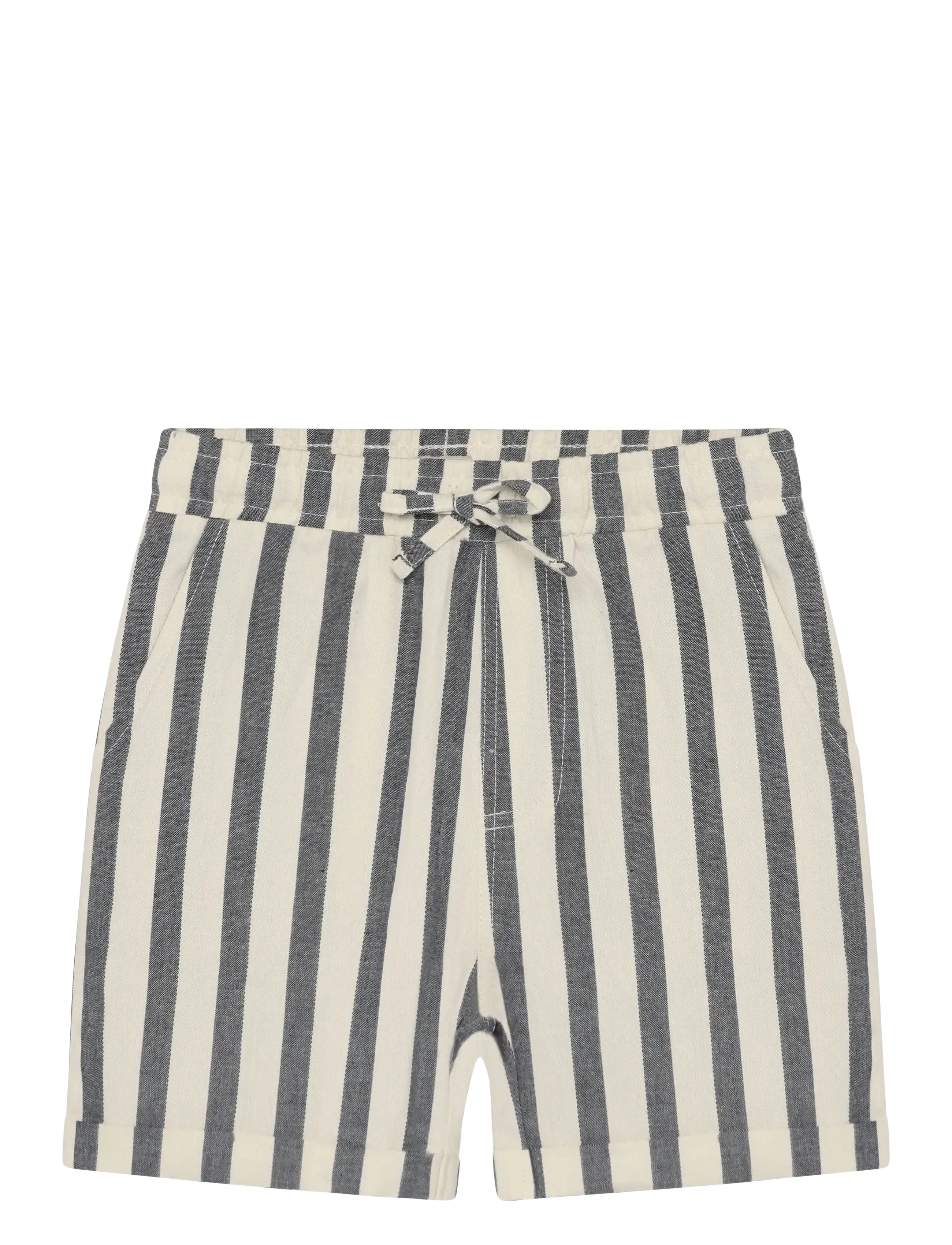 Daily 7 Cotton Stripe Shorts - Kleding - THUNDERSTORM / multi
