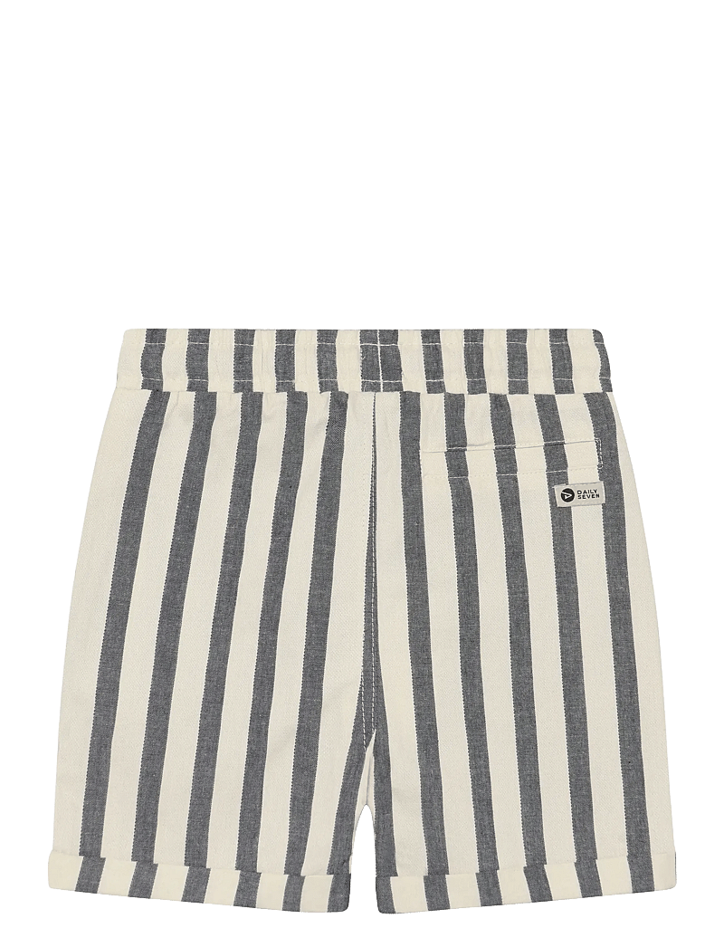 Daily 7 - Cotton Stripe Shorts - casual shorts - thunderstorm - 2