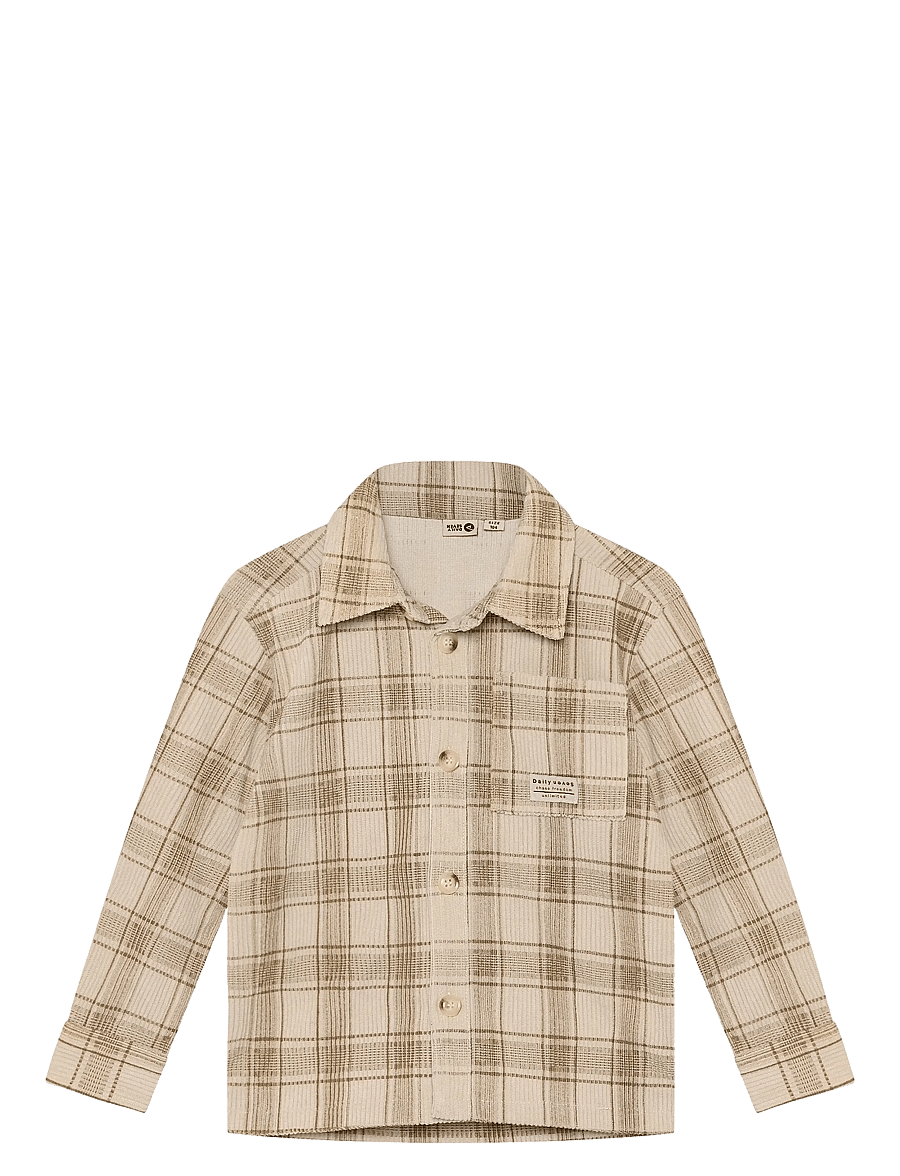Daily 7 - Fancy Check Shirt - langärmlige hemden - ginger root - 1
