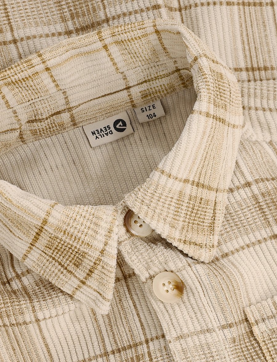 Daily 7 - Fancy Check Shirt - langärmlige hemden - ginger root - 5