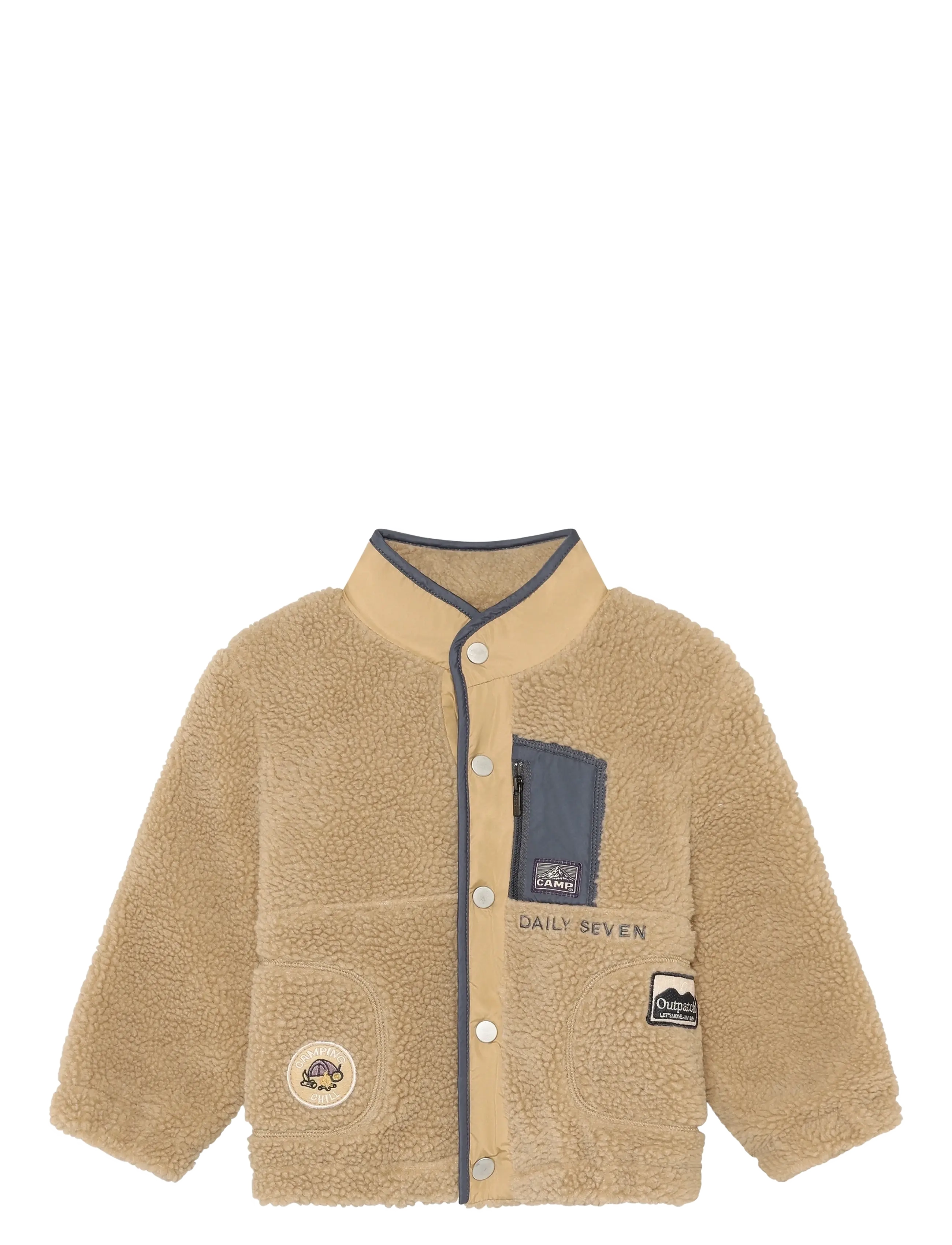 Daily 7 Teddy Jacket - Outdoor - SANDSHELL / beige