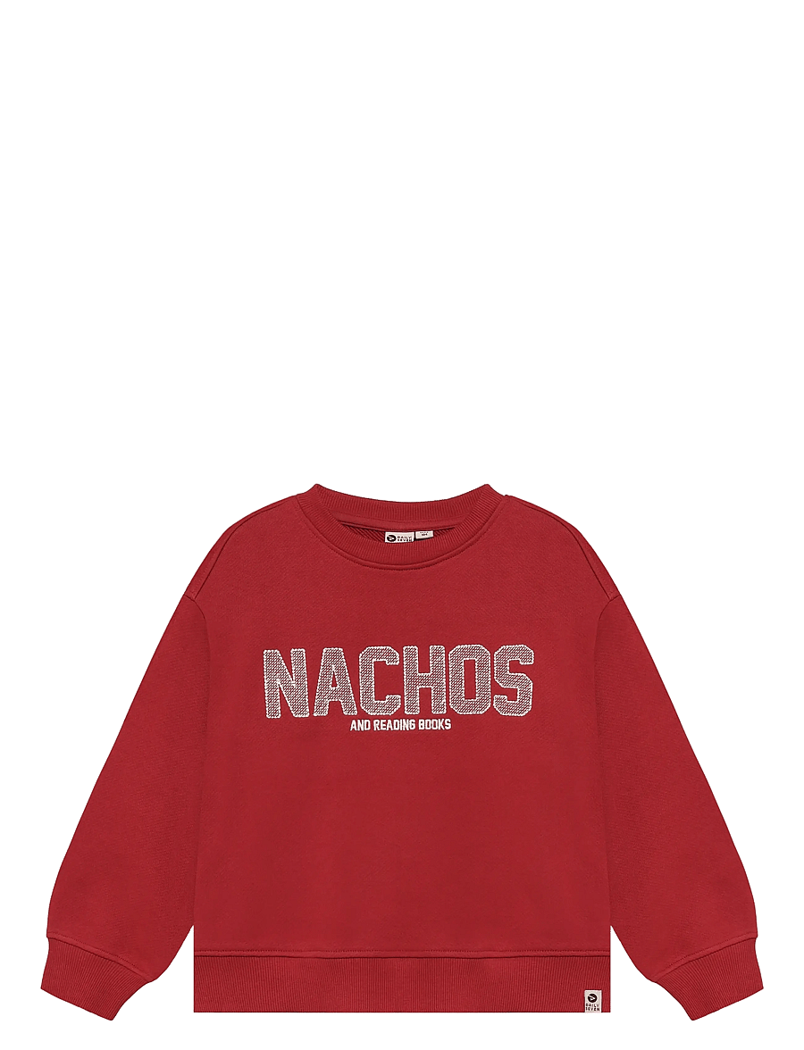 Daily 7 - Oversized Sweater Artwork - sweatshirts - rythmic red - 1