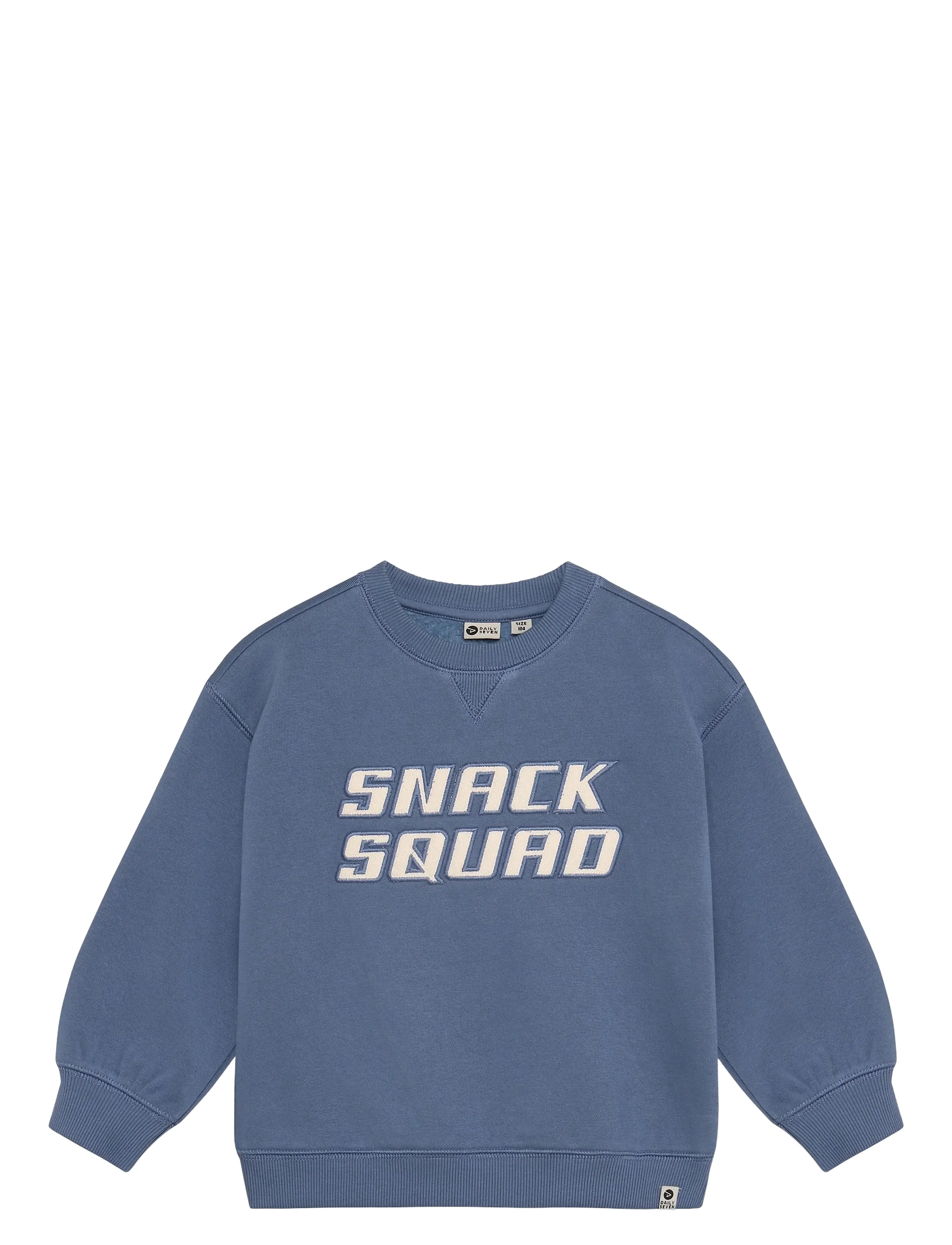 Daily 7 Oversized Sweater Artwork - Tagasi kooli - ASH BLUE / blue