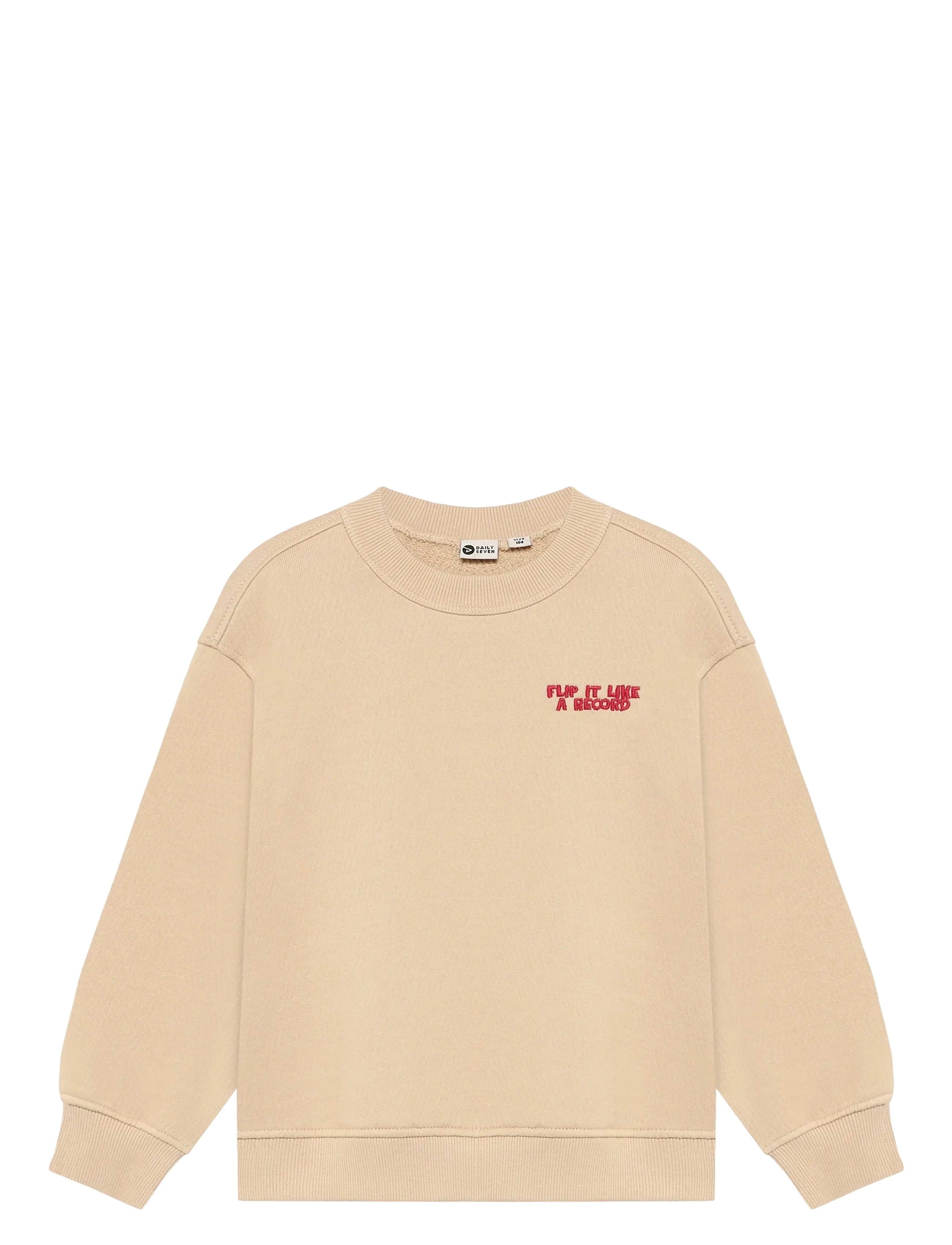Daily 7 - Oversized Sweater Backprint - ginger root - 1