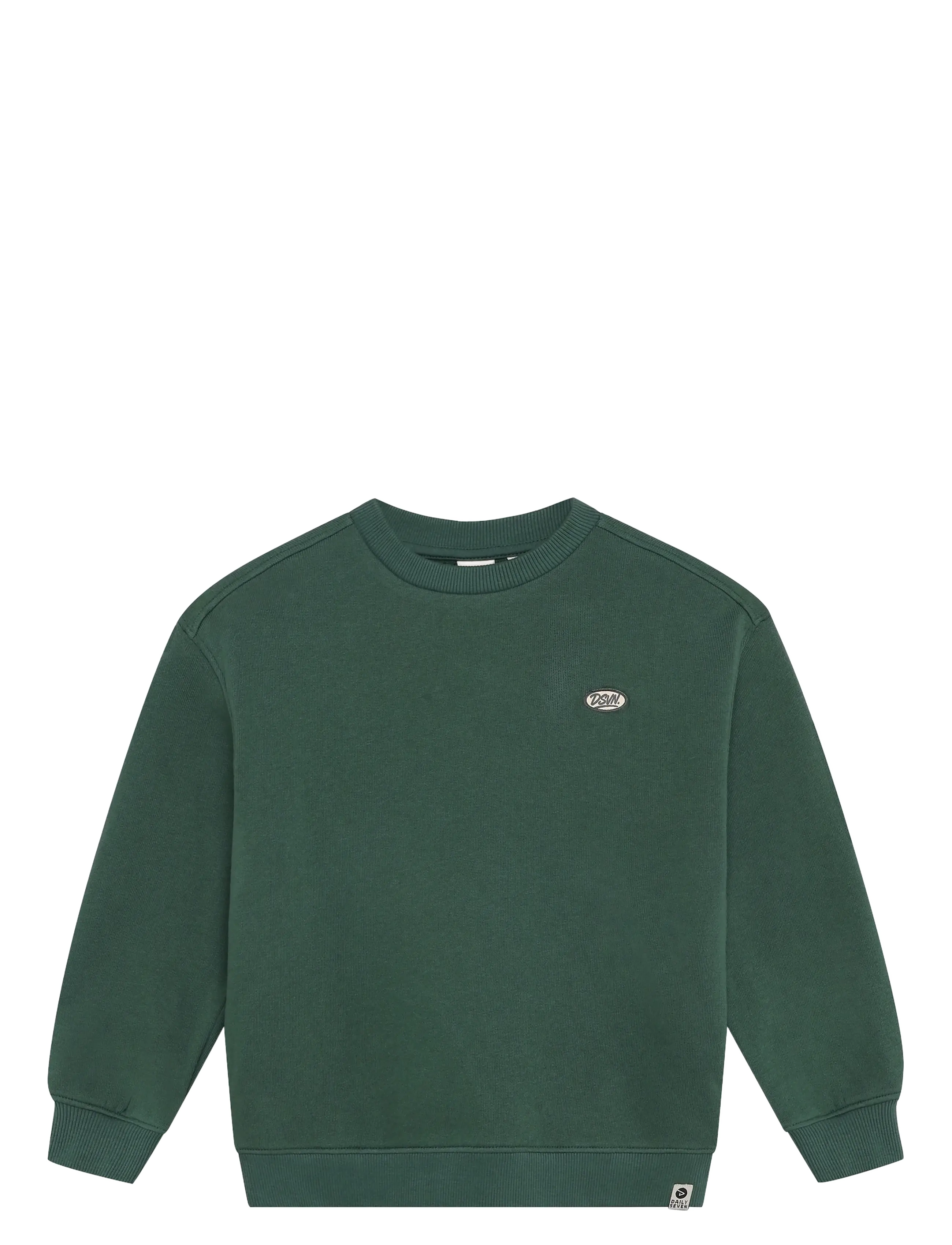 Daily 7 Oversized Sweater Basic - Tagasi kooli - JUNGLE GREEN / green