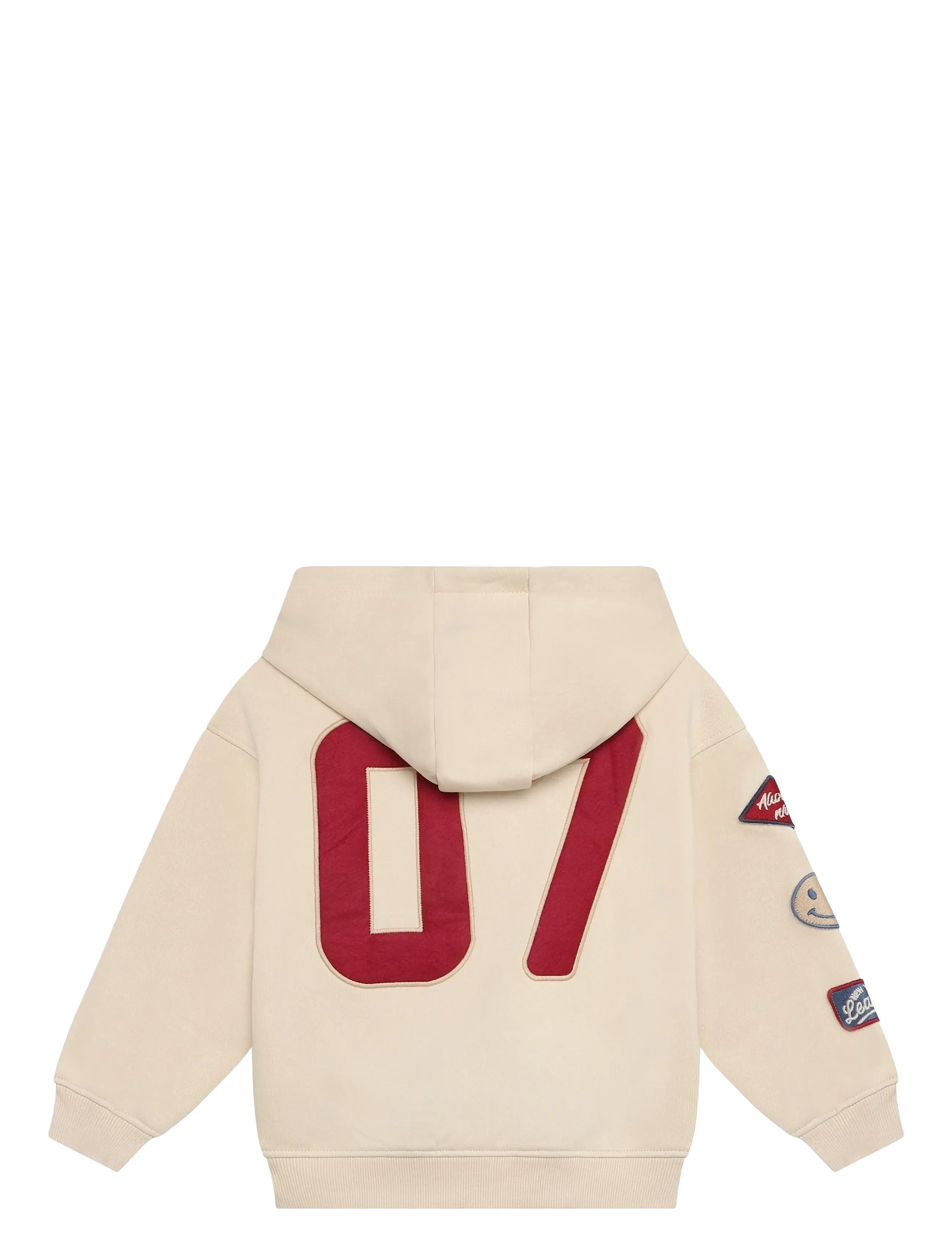 Daily 7 - Oversized Hoodie Badges - dressipluusid - sandshell - 1