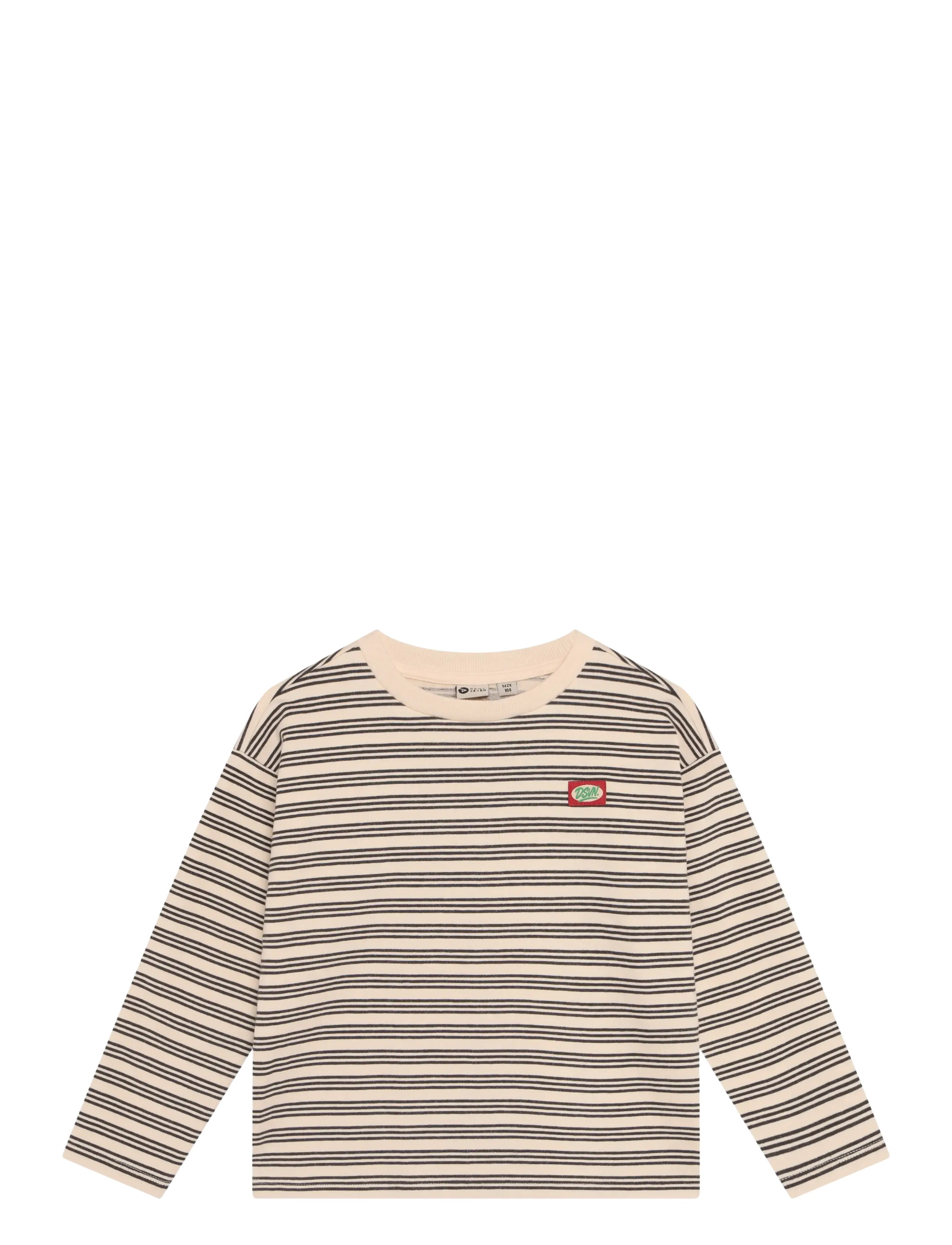 Daily 7 - T-shirt Longsleeve Striped - langärmelig - sandshell - 1