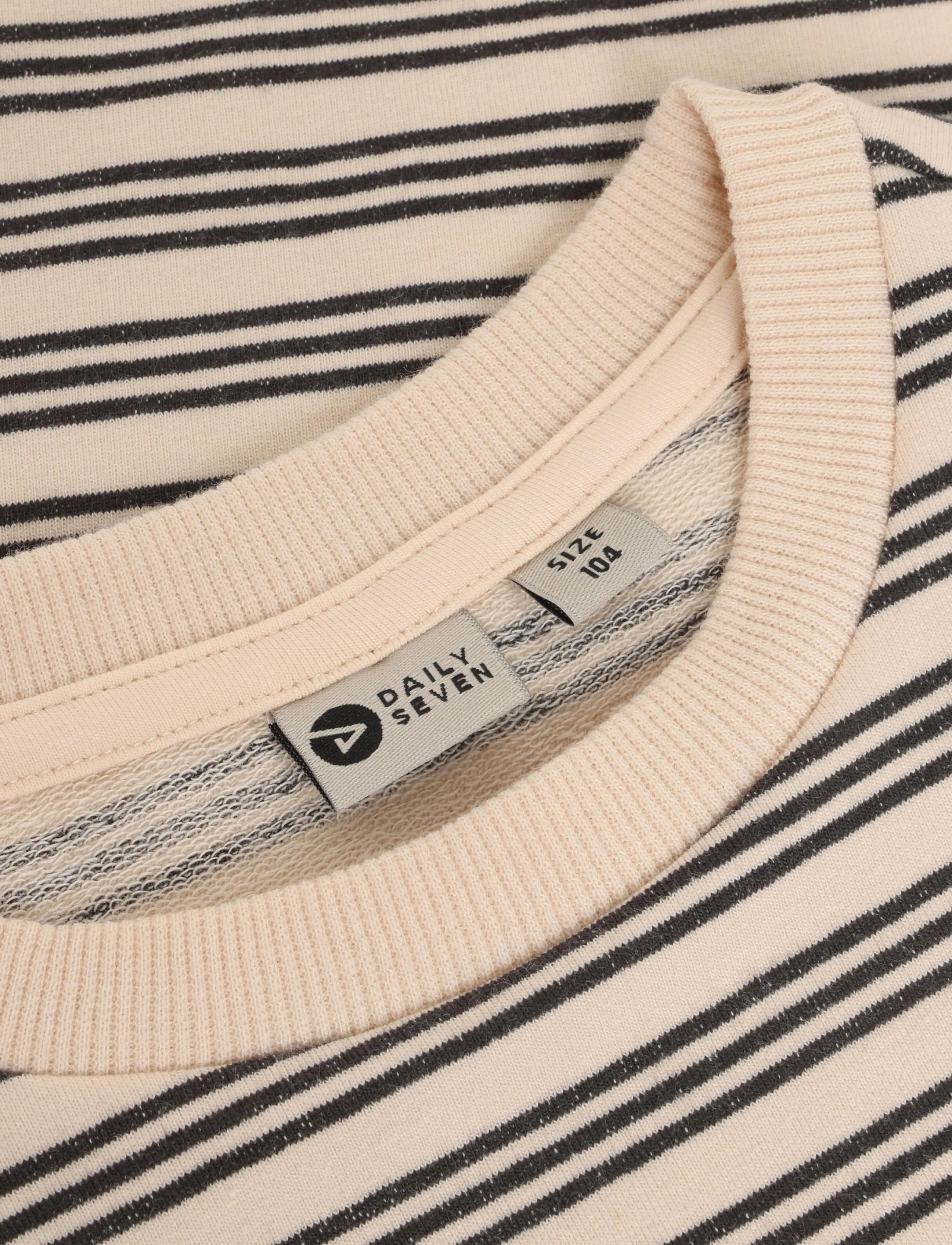 Daily 7 - T-shirt Longsleeve Striped - langärmelig - sandshell - 3