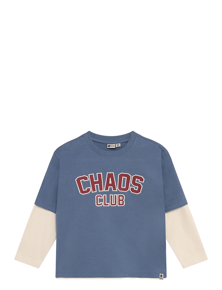 Daily 7 - T-shirt Longsleeve Over Sleeve - langärmelig - ash blue - 1