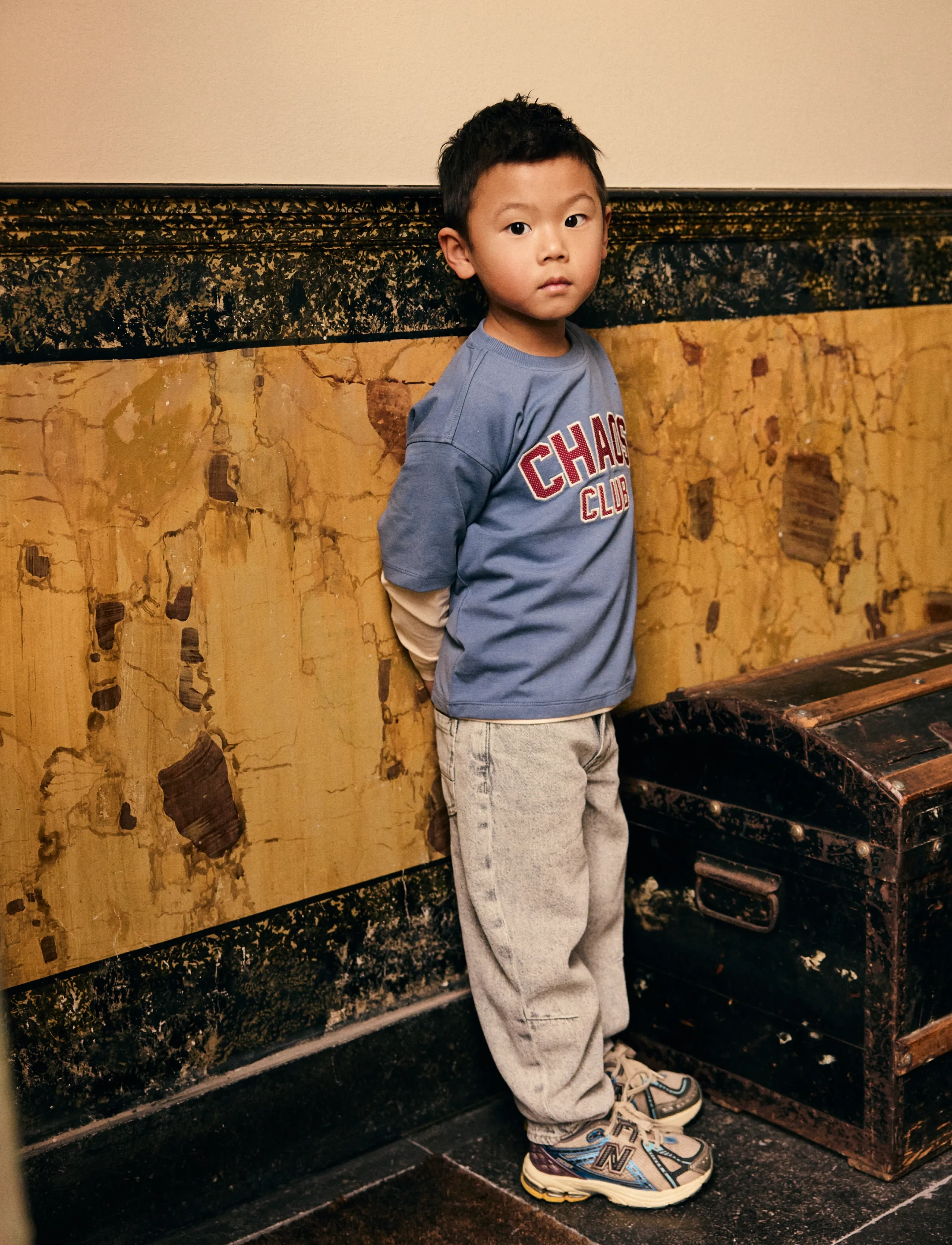 Daily 7 T-shirt Longsleeve Over Sleeve - Oberteile & T-Shirts - ASH BLUE / blue