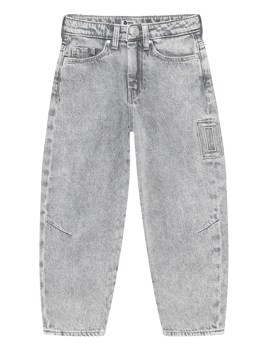 Daily 7 - Denim Barrel Fit - loose jeans - light grey denim - 1