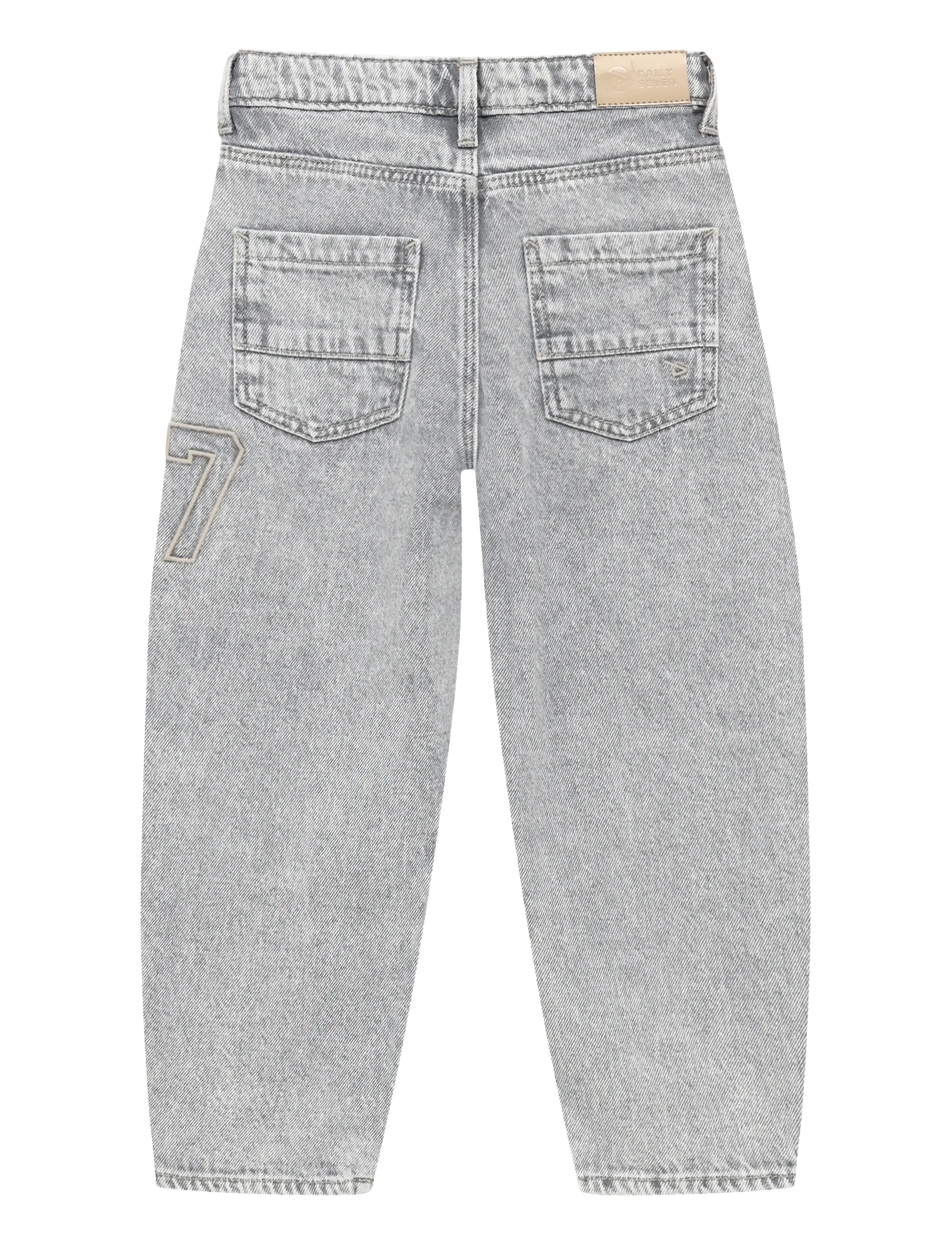 Daily 7 - Denim Barrel Fit - vaba lõikega teksad - light grey denim - 2