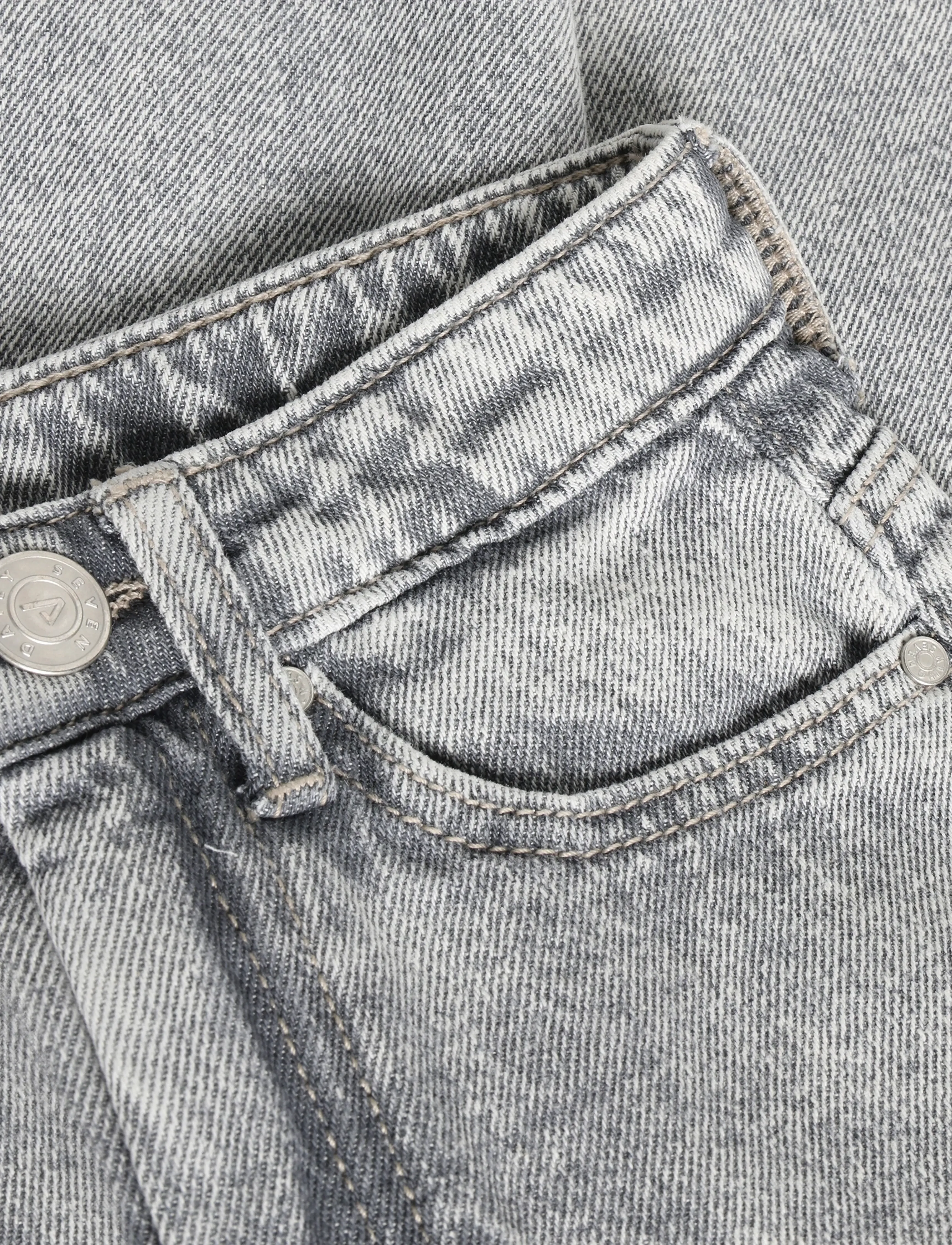 Daily 7 - Denim Barrel Fit - vaba lõikega teksad - light grey denim - 5