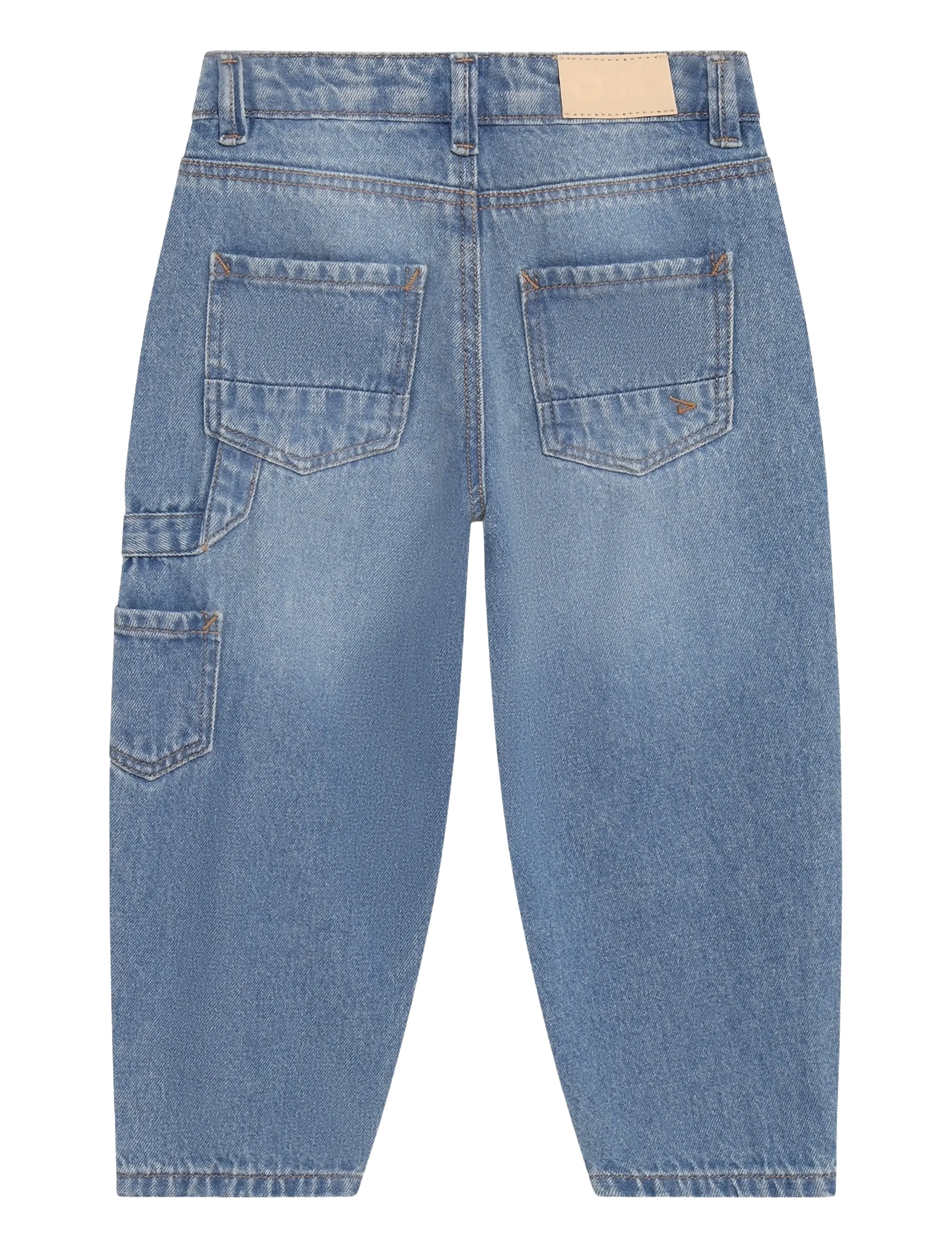 Daily 7 - Denim Barrel Fit Pocket - vaba lõikega teksad - blue denim - 2