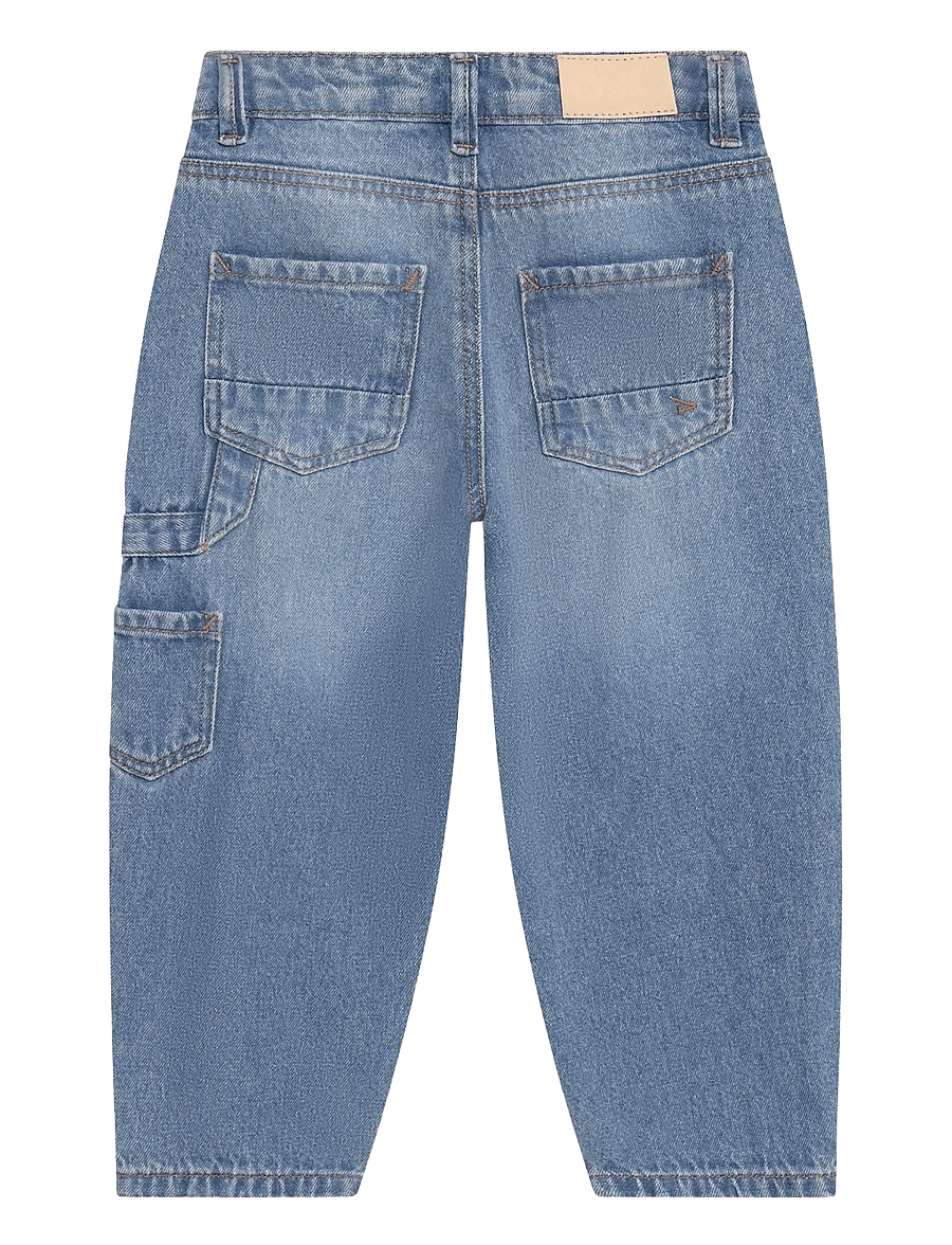 Daily 7 - Denim Barrel Fit Pocket - vaba lõikega teksad - blue denim - 2